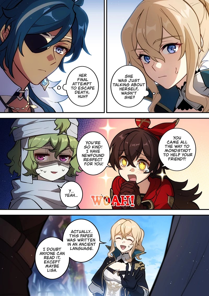 Genshin Impact Chapter 8.5 page 4 - Chapter 8.5: Final Clue (part 2)