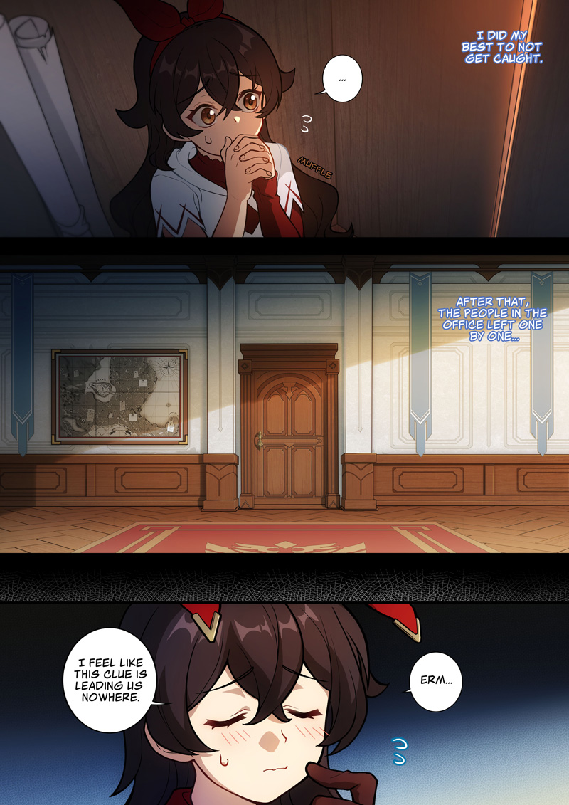 Genshin Impact Chapter 8 page 11 - Chapter 8: Final Clue (part 1)