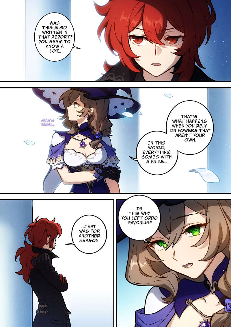 Genshin Impact Chapter 8 page 2 - Chapter 8: Final Clue (part 1)