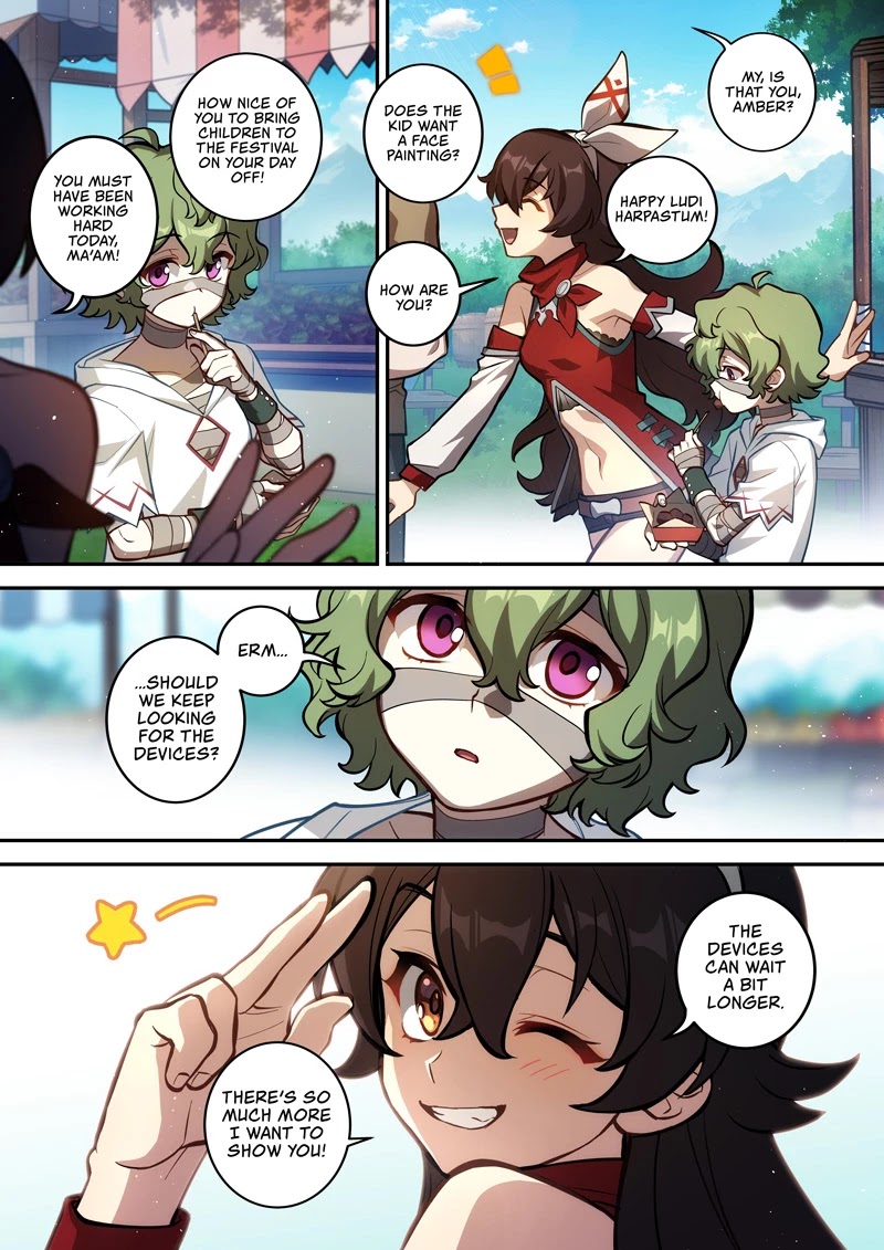 Genshin Impact Chapter 9.5 page 7 - Chapter 9.5: Ludi Harpastum (part 2)