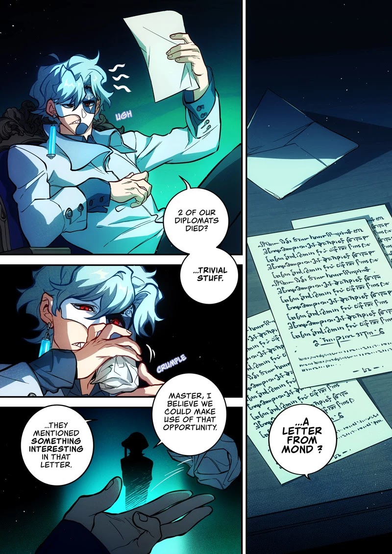 Genshin Impact Chapter 9 page 1 - Chapter 9: Ludi Harpastum (part 1)