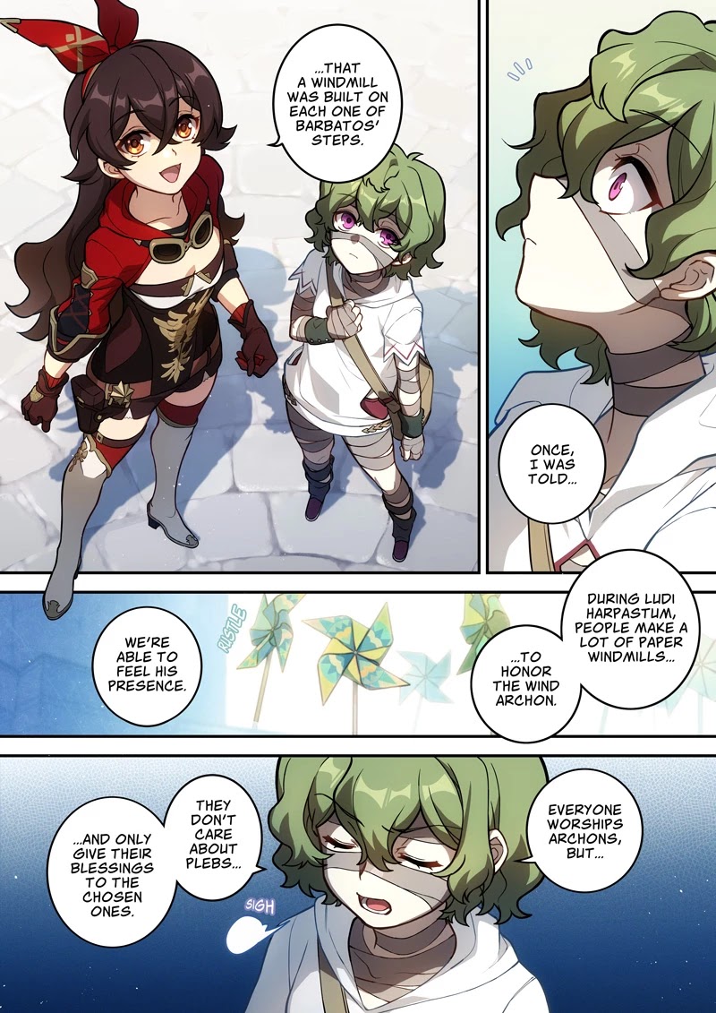 Genshin Impact Chapter 9 page 7 - Chapter 9: Ludi Harpastum (part 1)