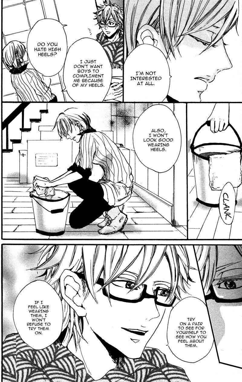 Genshoku Tsundere Danshi Semekare Chapter 5 page 12 - Chapter 5: Akai High Heeru