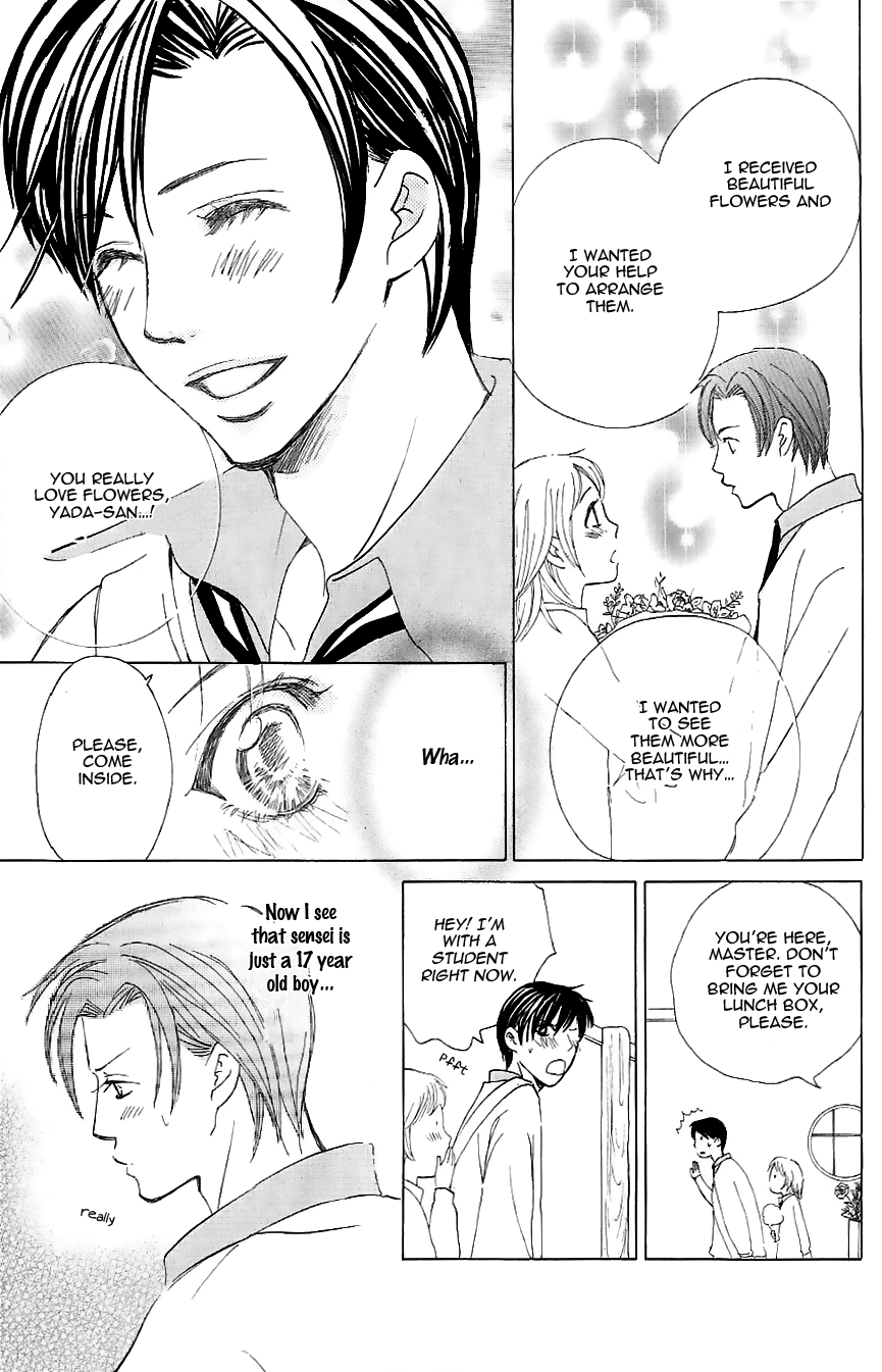 Gensoku Tsundere Danshi Ikenai Sensei Chapter 4.2 page 19 - Chapter 4 v2 : Pink No Idenshi Hanamitsu Shounen, by Yuzuki Jun