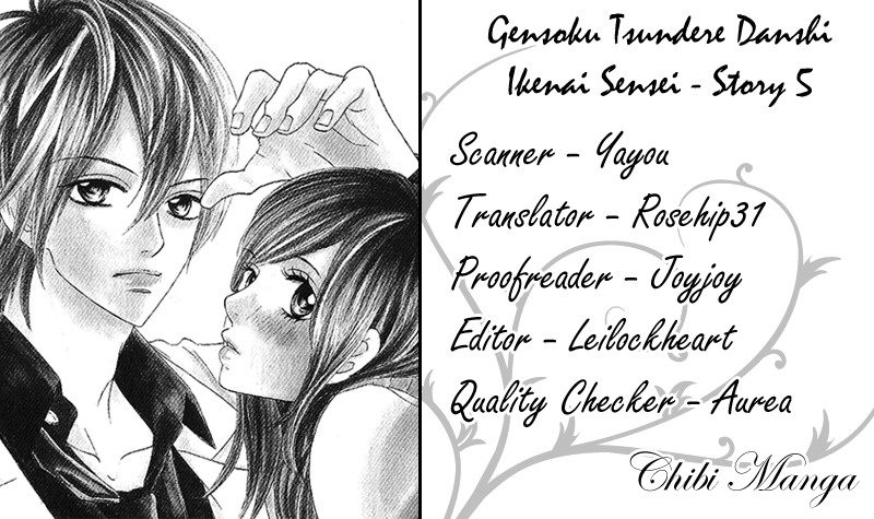 Gensoku Tsundere Danshi Ikenai Sensei Chapter 5.2 page 1 - Chapter 5 v2 : Mi Da Ra Choukyou, by Kanou Noriko [End]