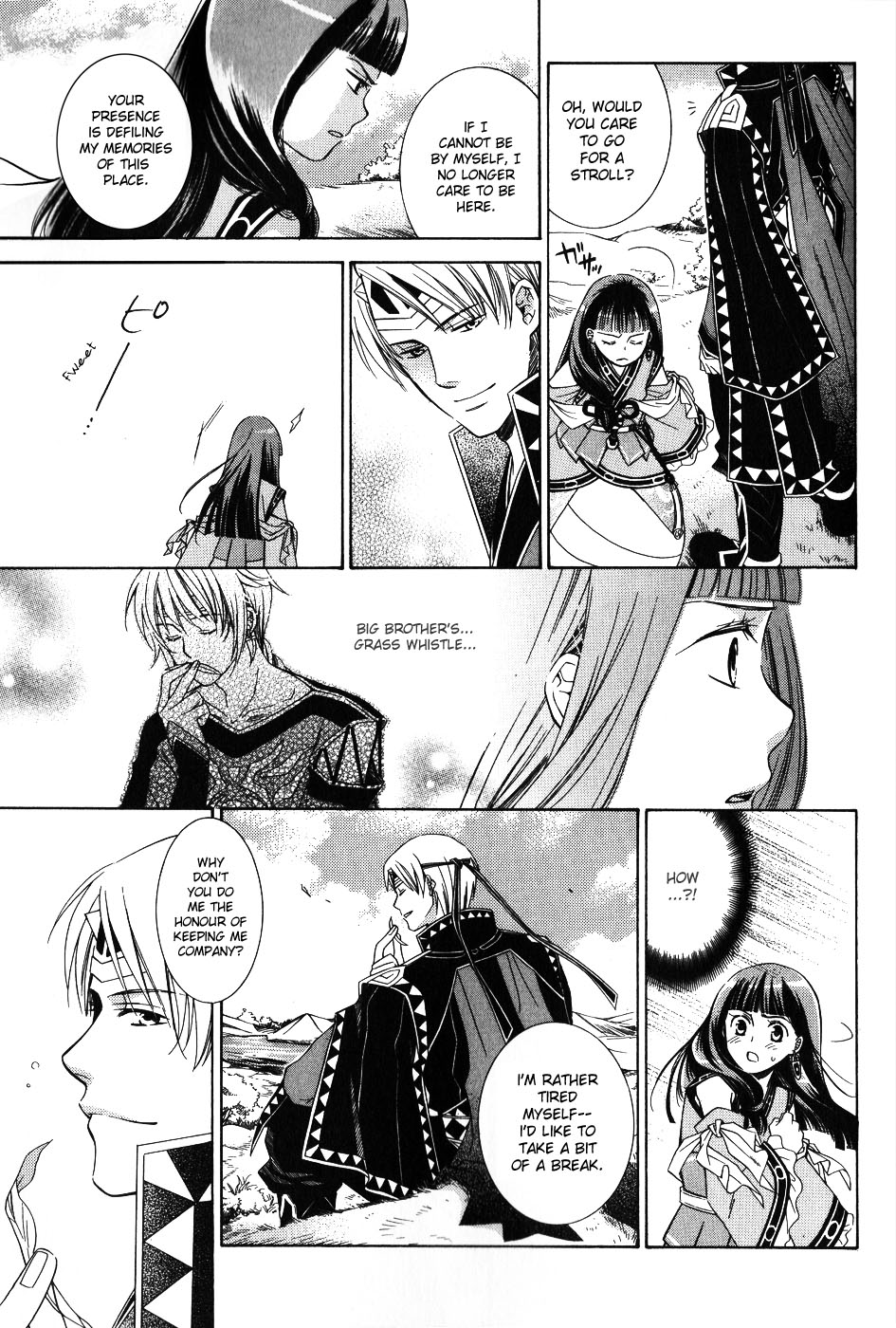 Gensou Suikoden 5 Anthology Chapter 14.2 page 5 - Chapter 14 v2 : The Secret, by Mizuki Fujuu