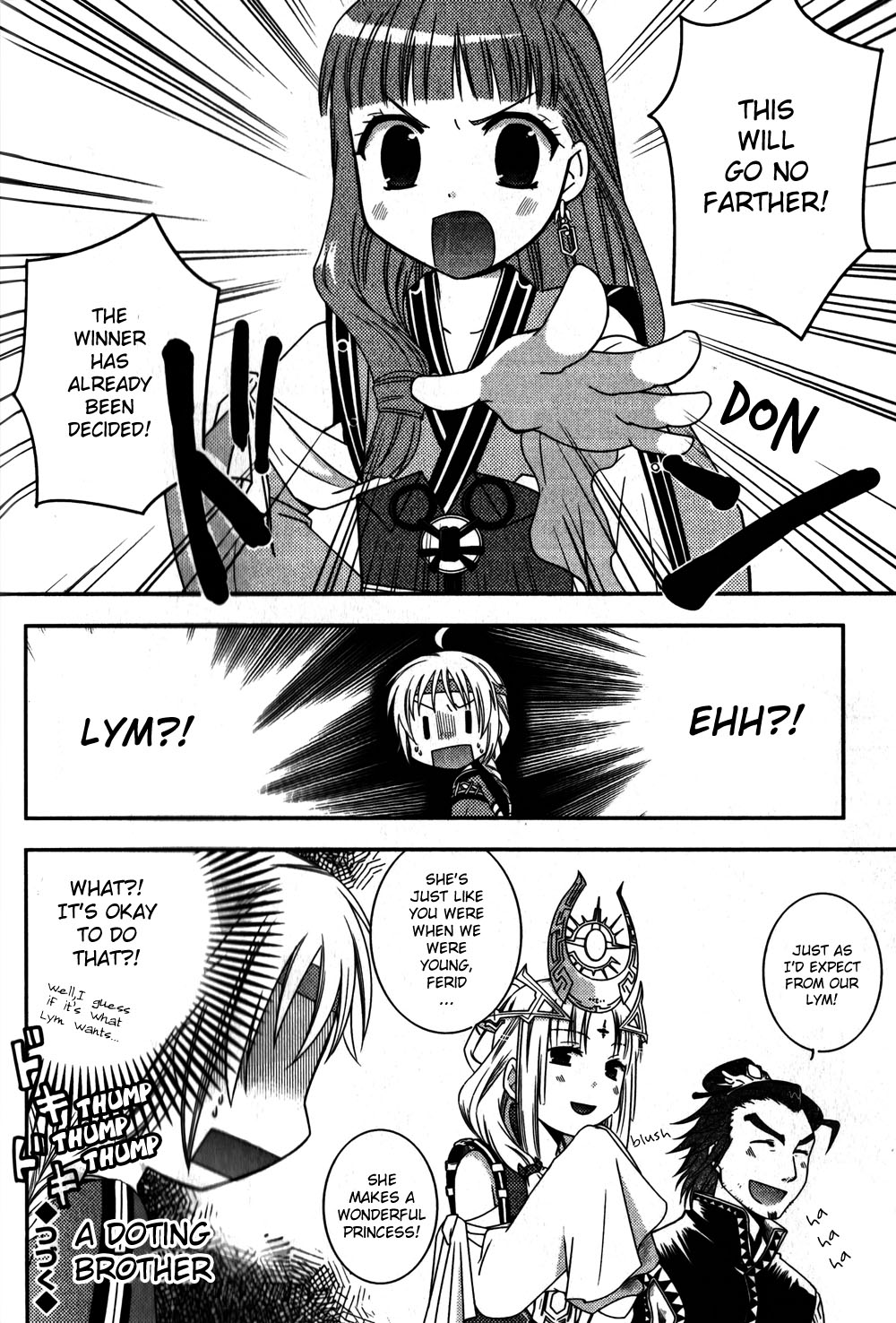 Gensou Suikoden 5 Anthology Chapter 18.2 page 10 - Chapter 18 v2 : I Wanna Do Something Important, by Ayumi Takato