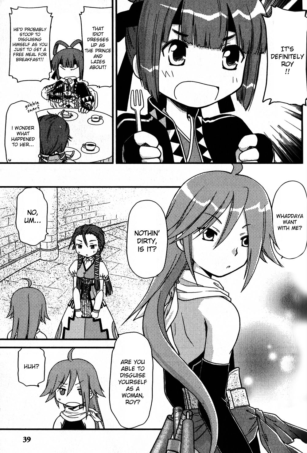 Gensou Suikoden 5 Anthology Chapter 20.2 page 3 - Chapter 20 v2 : There's Another One?!, by Tomoi Mizuna
