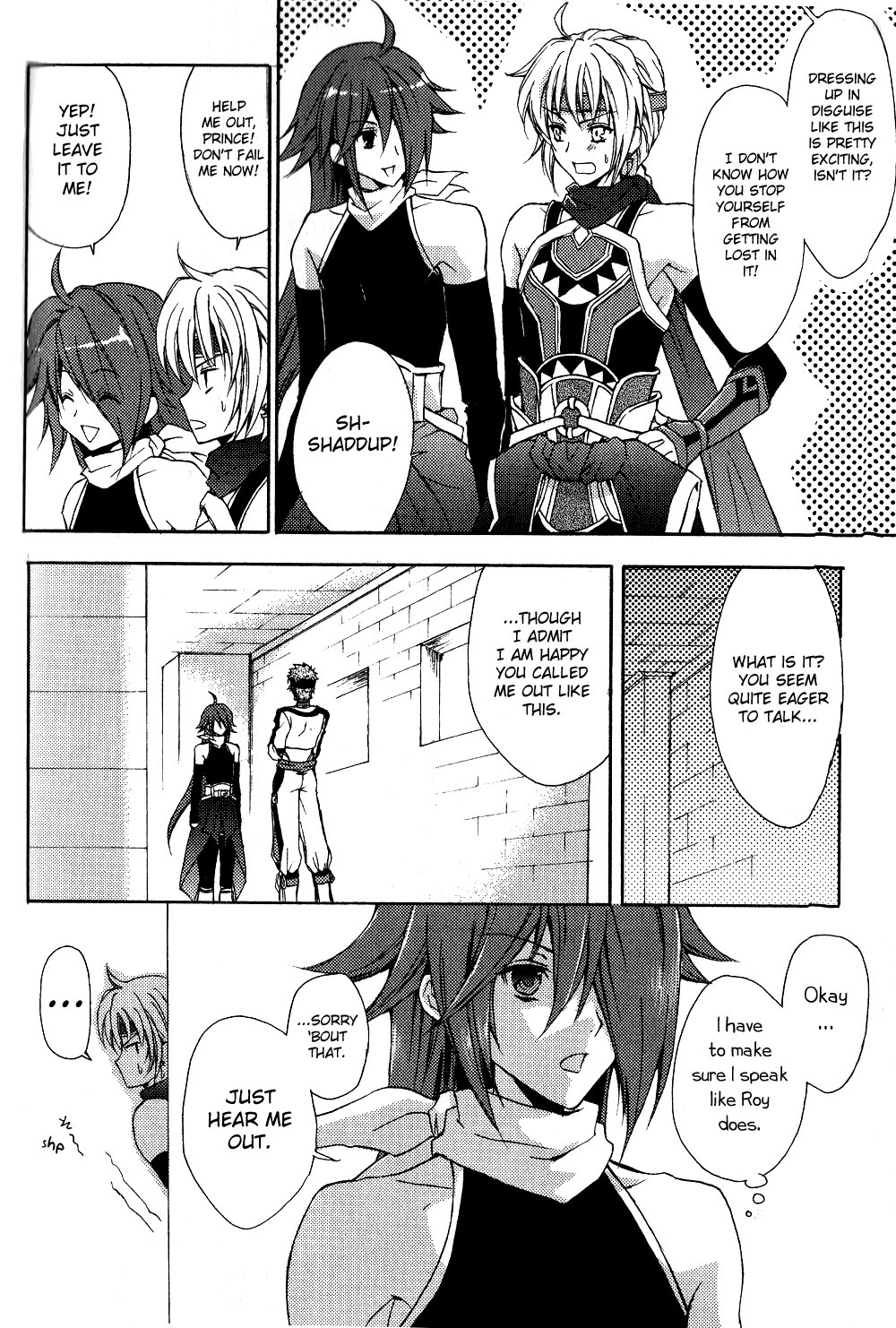 Gensou Suikoden 5 Anthology Chapter 23.2 page 8 - Chapter 23 v2 : A Beautiful Friendship, by Takasato Michi