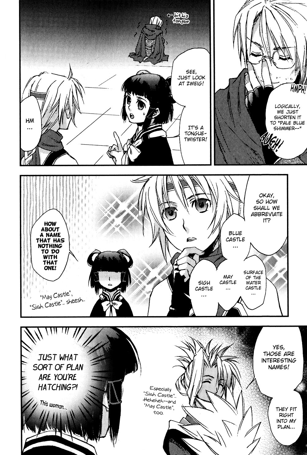 Gensou Suikoden 5 Anthology Chapter 25.2 page 4 - Chapter 25 v2 : The Tactician, by Kuroi M