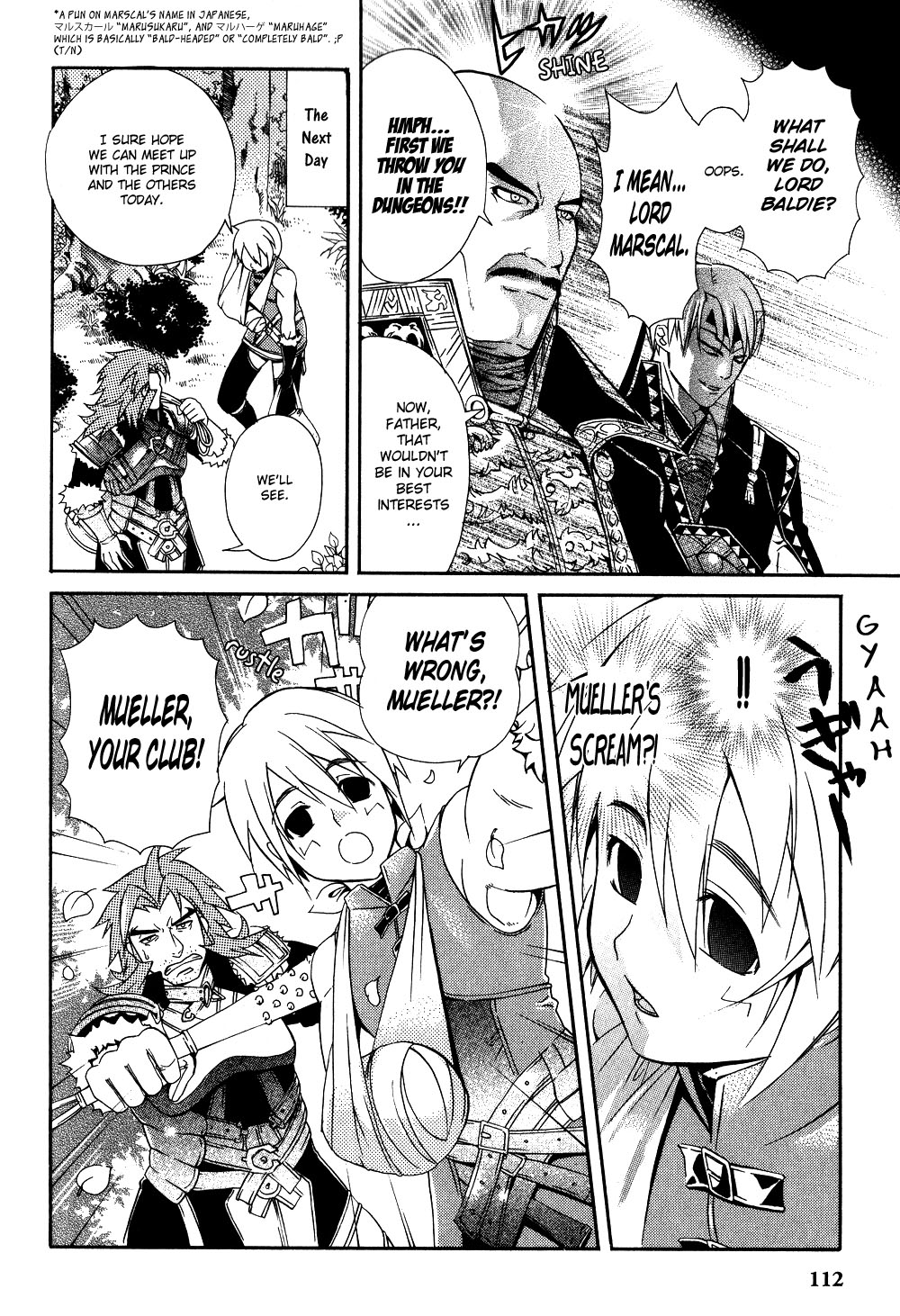 Gensou Suikoden 5 Anthology Chapter 27.2 page 4 - Chapter 27 v2 : The Boss Demon Housewife, by Sumiyoshi Yukiko