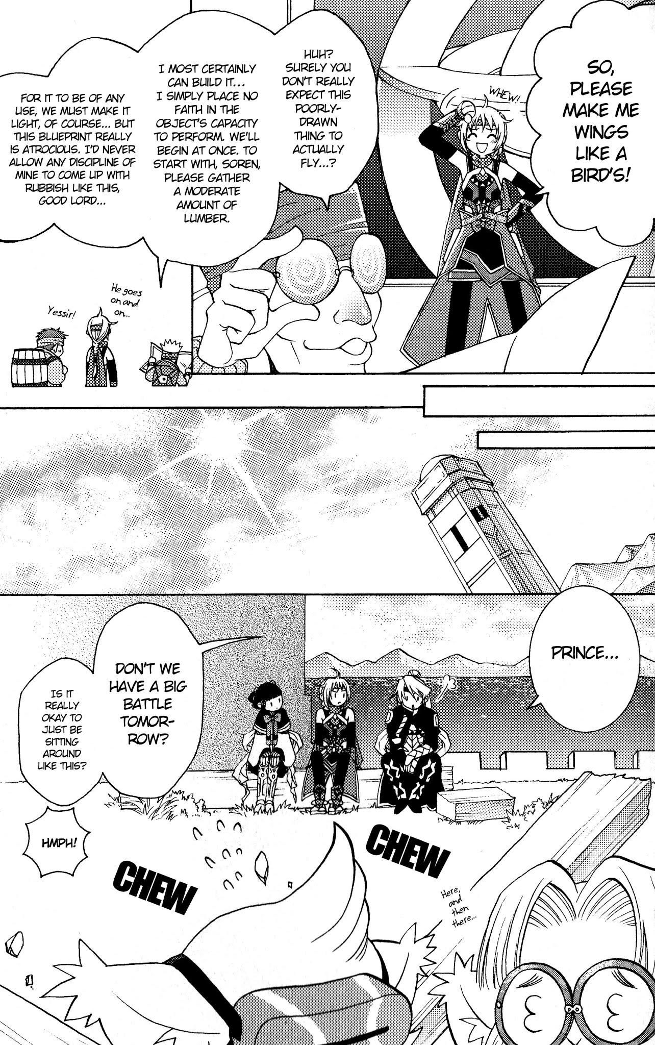 Gensou Suikoden 5 Anthology Chapter 29.2 page 3 - Chapter 29 v2 : Like a Bird... [Satsuki You]