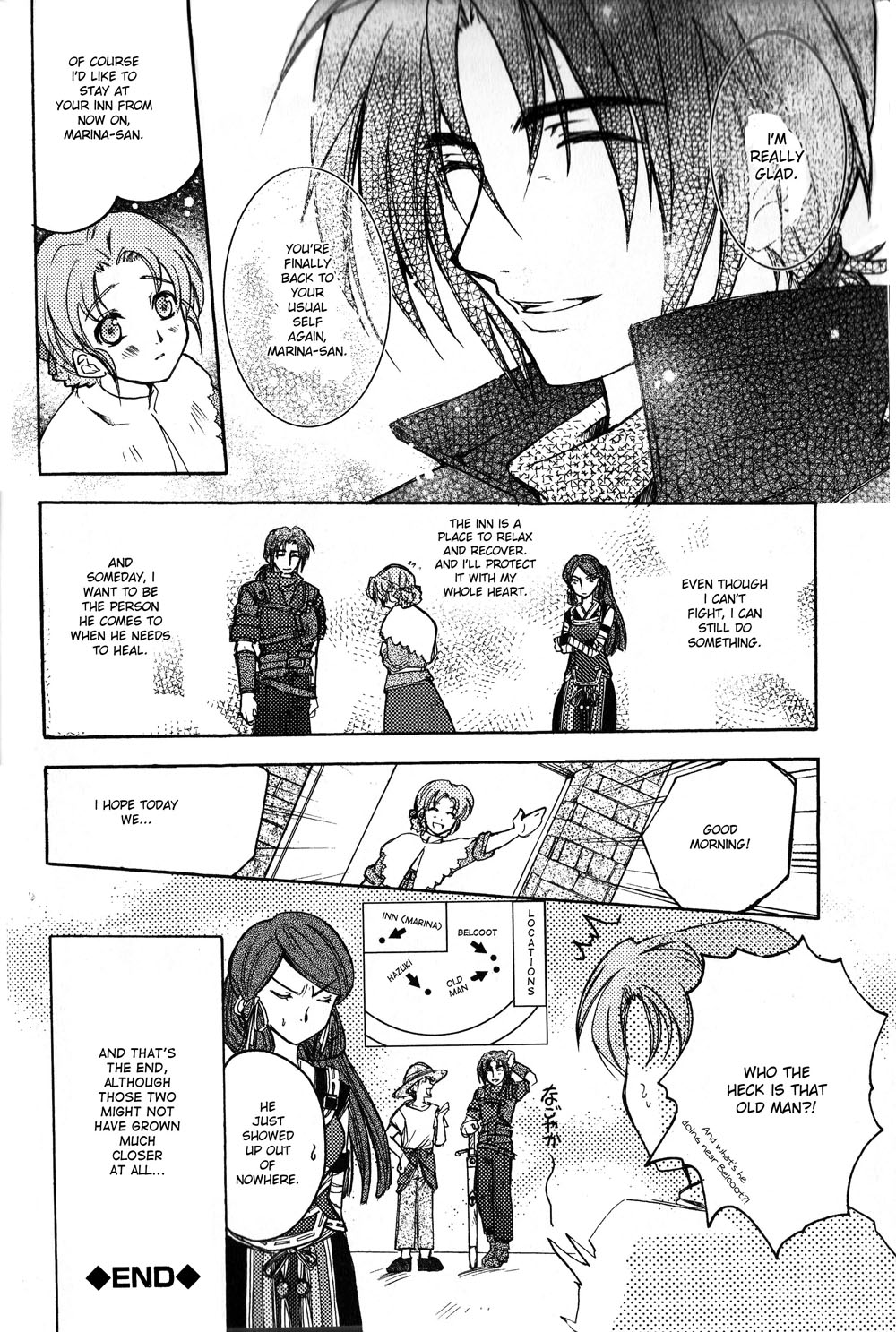 Gensou Suikoden 5 Anthology Chapter 3.2 page 12 - Chapter 3 v2 : Please Heal My Heart, by Morozumi Sumika