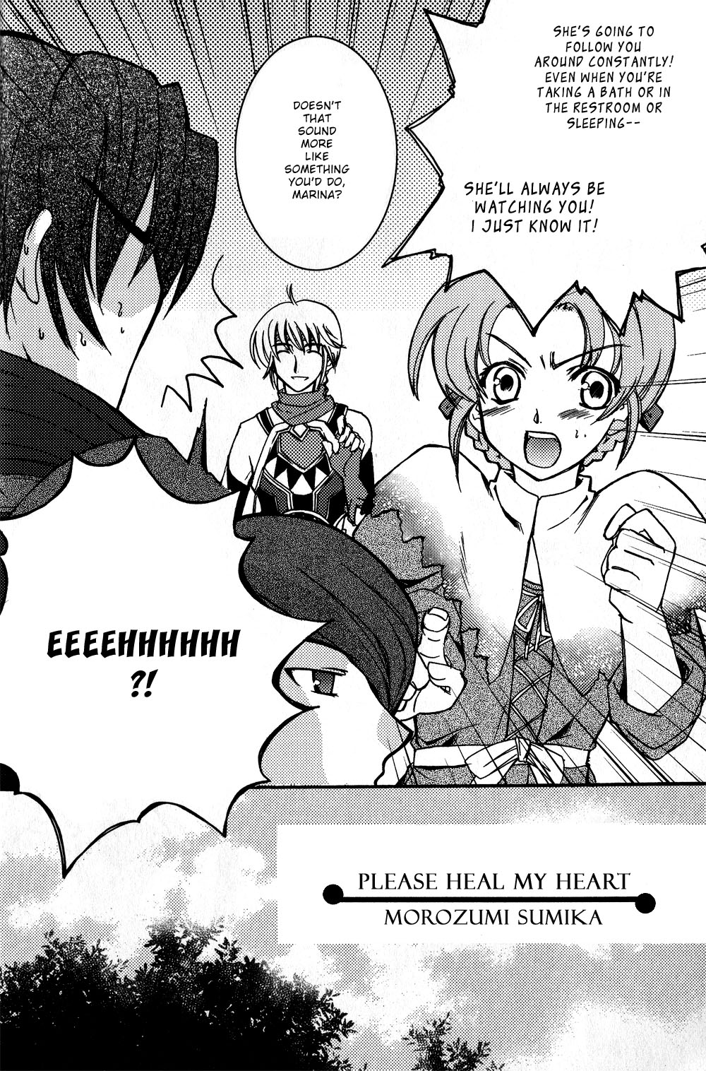 Gensou Suikoden 5 Anthology Chapter 3.2 page 2 - Chapter 3 v2 : Please Heal My Heart, by Morozumi Sumika