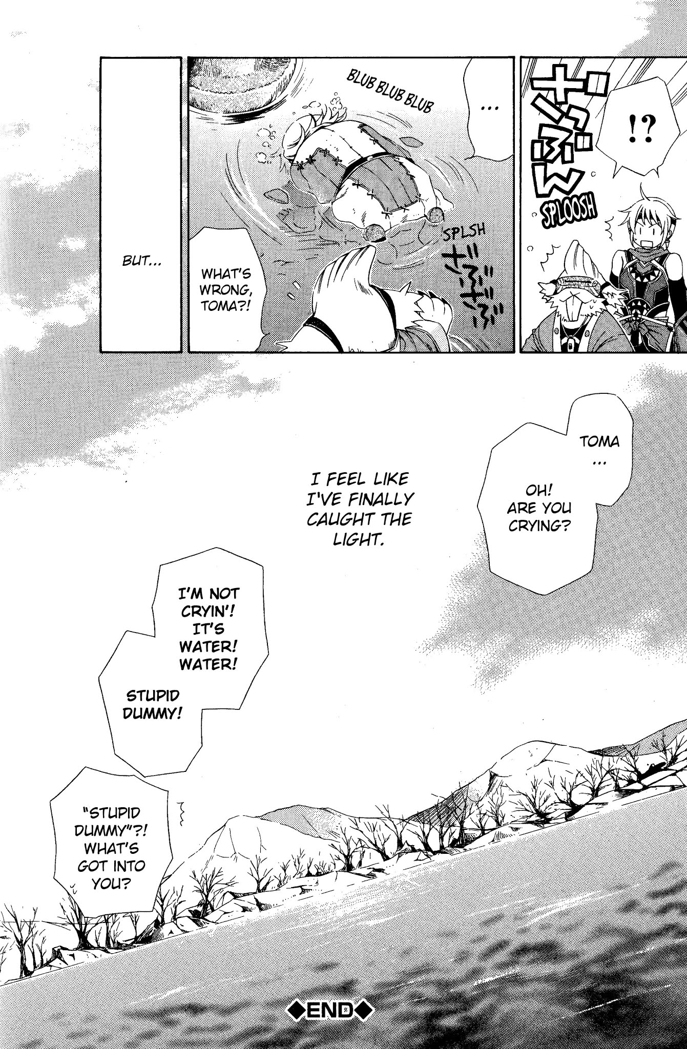 Gensou Suikoden 5 Anthology Chapter 30.2 page 12 - Chapter 30 v2 : The Light That Shines Down Under [Mizuki Fuuju]