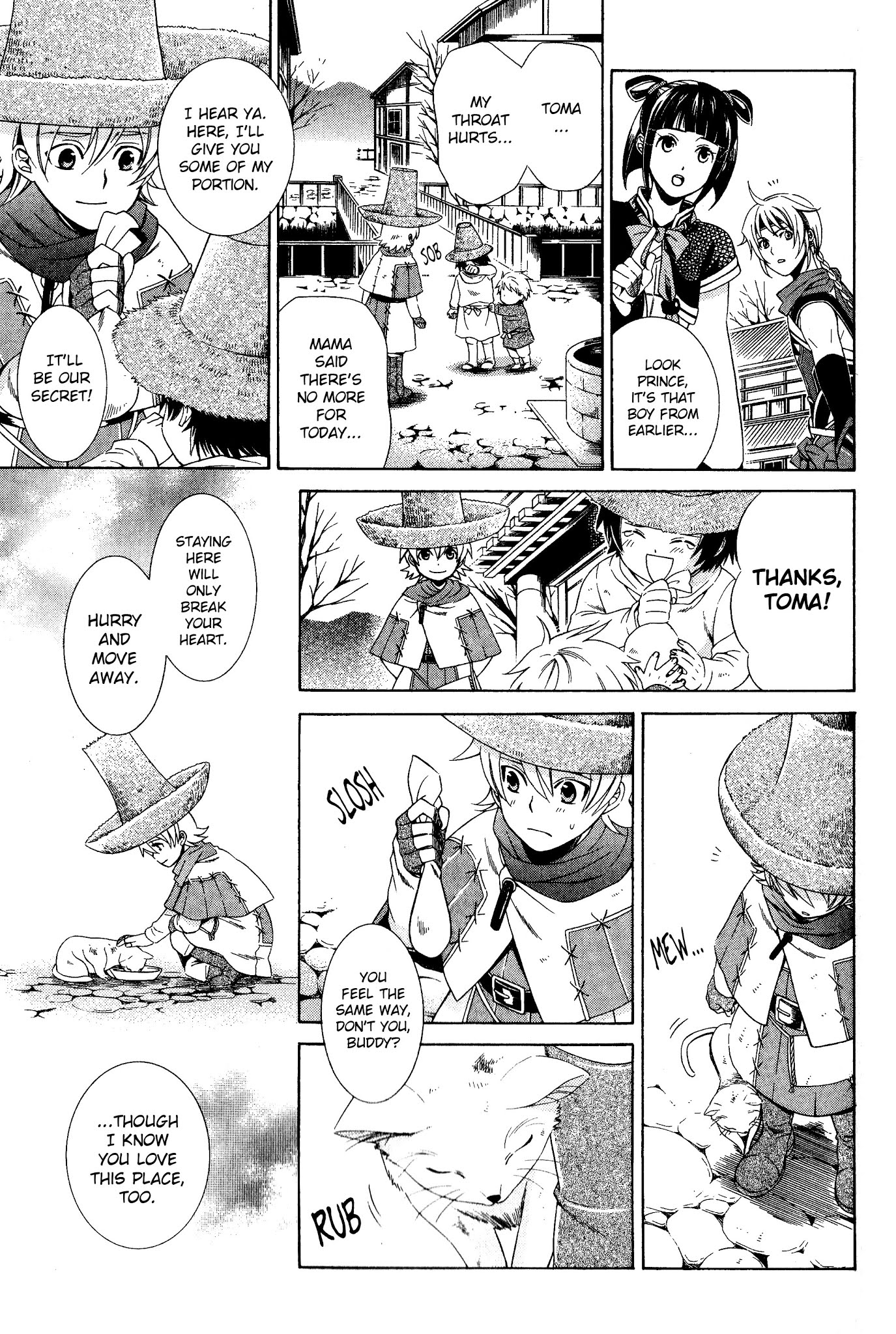 Gensou Suikoden 5 Anthology Chapter 30.2 page 3 - Chapter 30 v2 : The Light That Shines Down Under [Mizuki Fuuju]