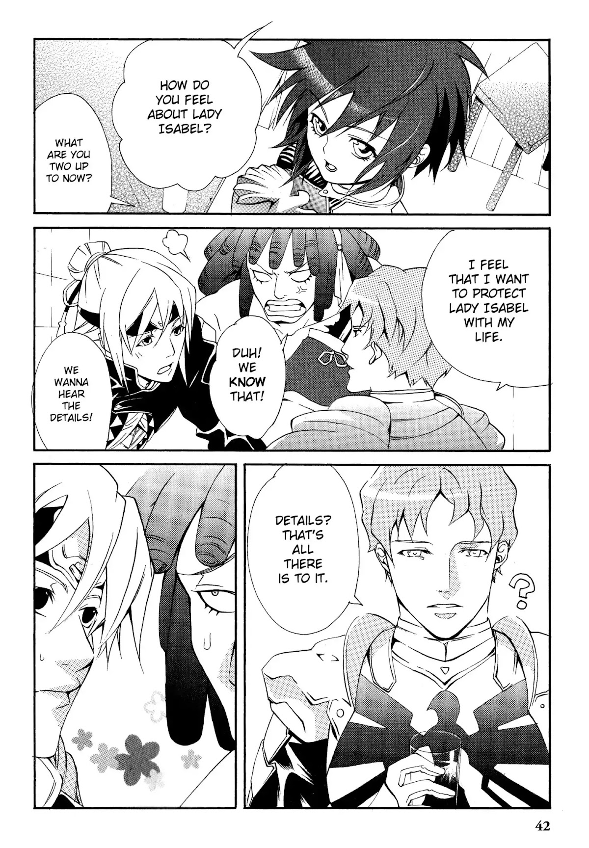 Gensou Suikoden 5 Anthology Chapter 36 page 6 - Chapter 36: Isabel Mania ++ by Yukiko Sumiyoshi