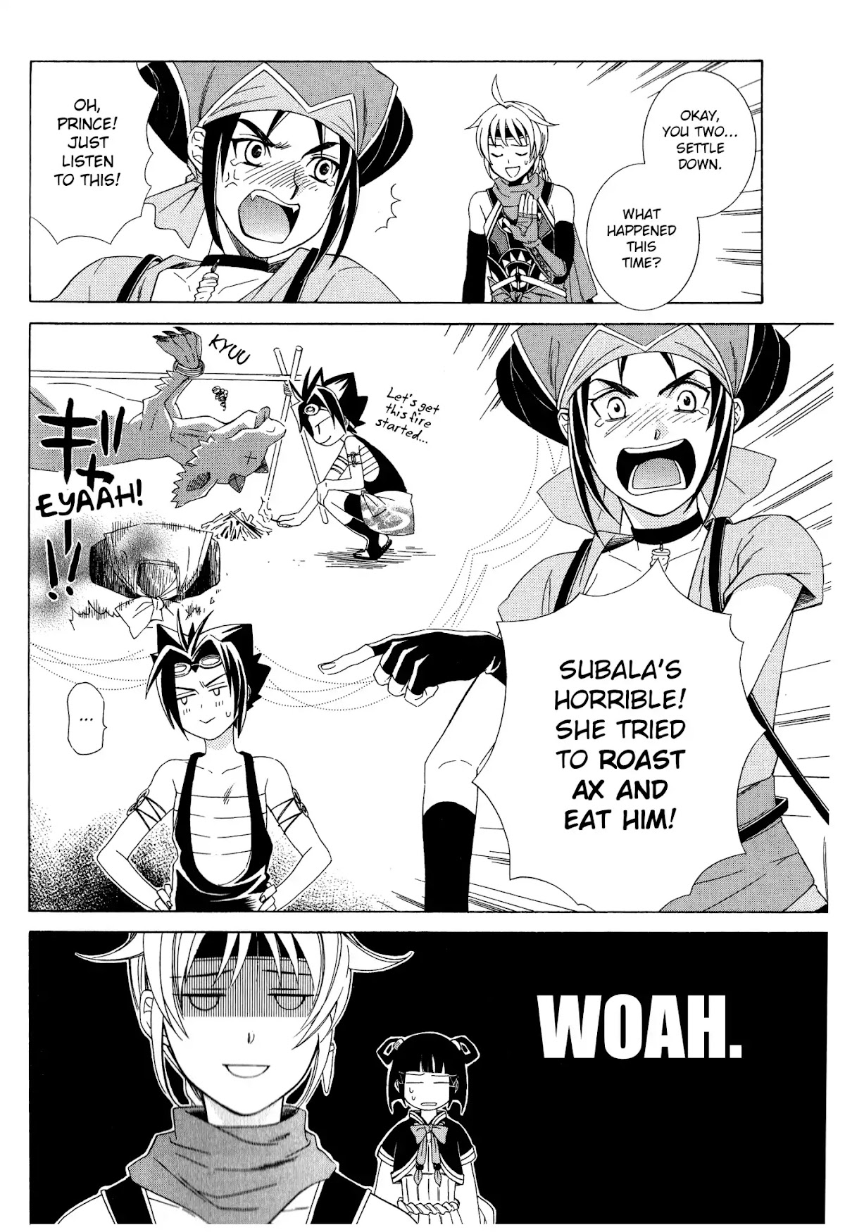 Gensou Suikoden 5 Anthology Chapter 38 page 2 - Chapter 38: Stop Fighting by Mizuki Fuuju
