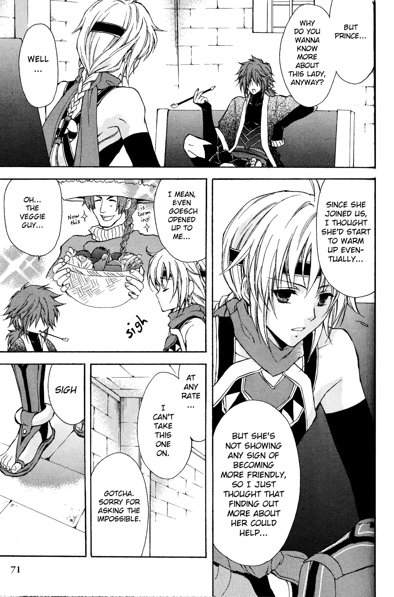 Gensou Suikoden 5 Anthology Chapter 40 page 3 - Chapter 40: The Sun & The Stars by Takasato Michi
