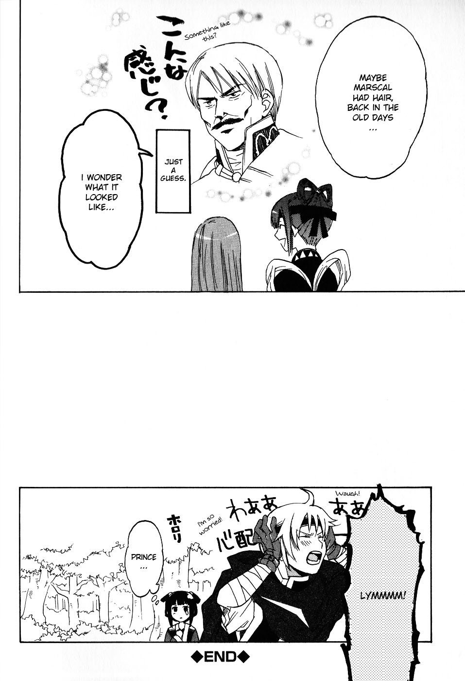 Gensou Suikoden 5 Anthology Chapter 8.2 page 12 - Chapter 8 v2 : Genetics, by Kaori Akatsuki