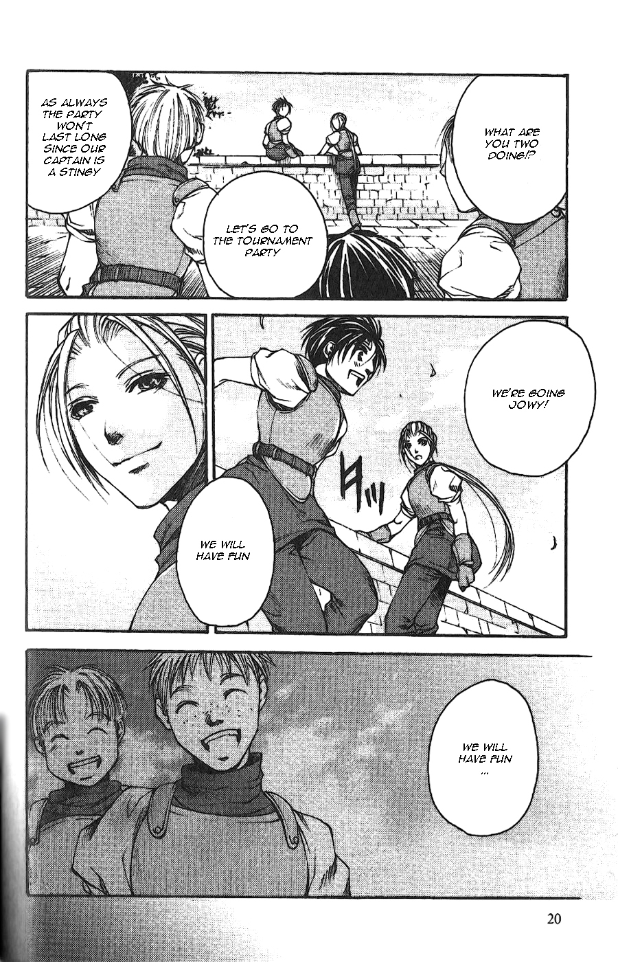 Gensou Suikoden II - Hiki Sakareshi Shukusei Chapter 2 page 8 - Chapter 2