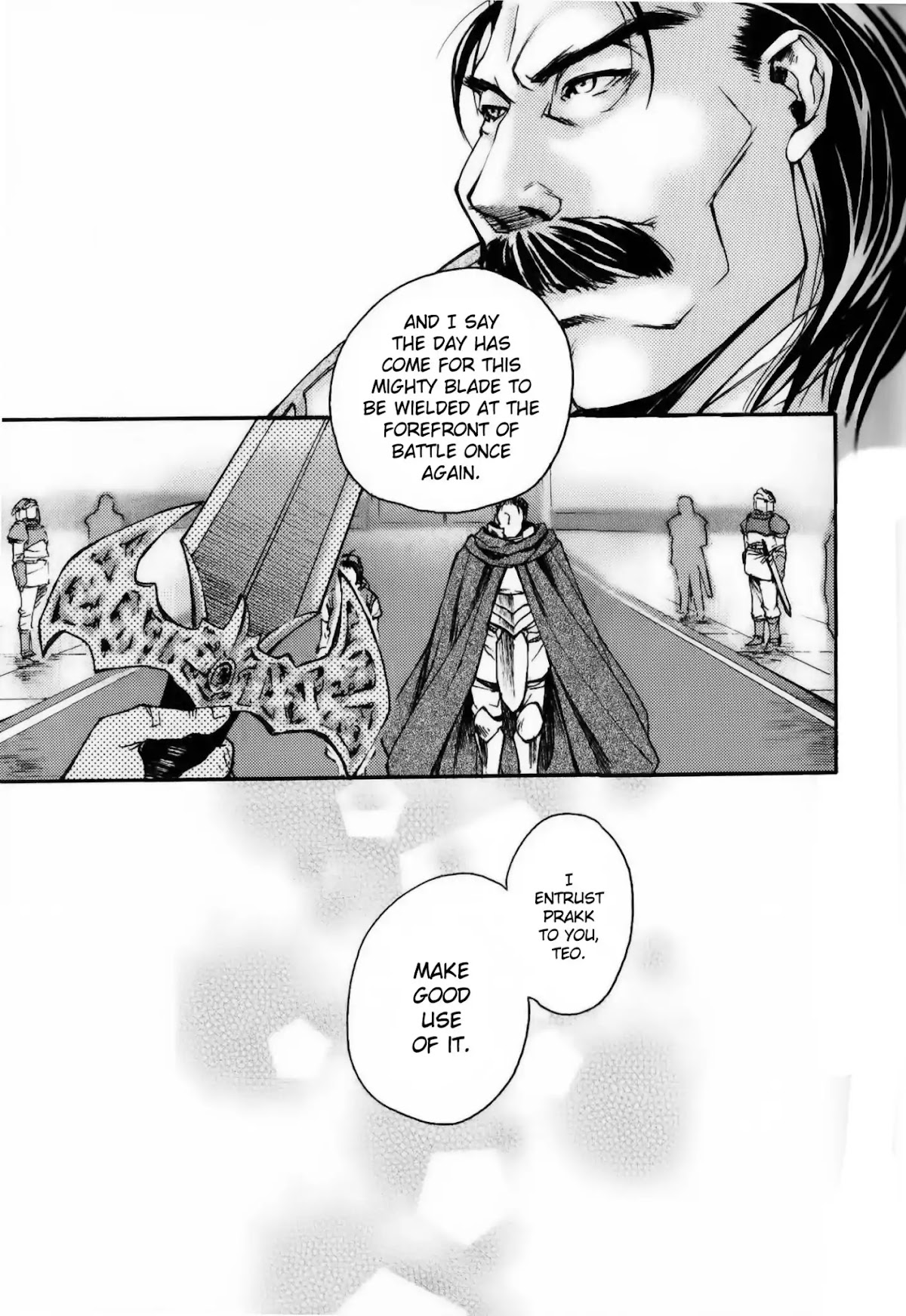 Gensou Suikoden: Uke Tsugareshi Monshou Chapter 1.1 page 22 - Vol.1 Chapter 1
