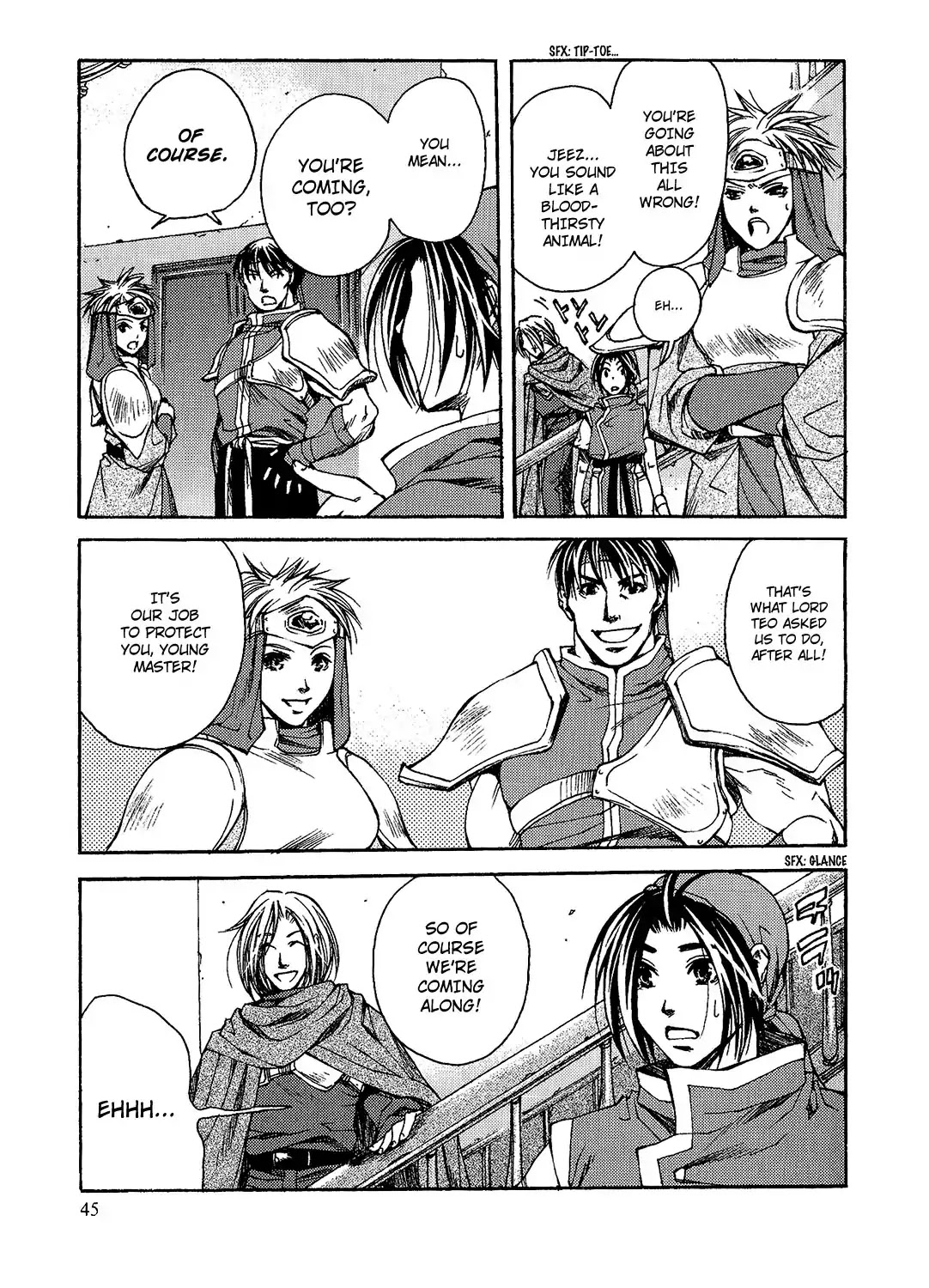 Gensou Suikoden: Uke Tsugareshi Monshou Chapter 1.2 page 20 - Vol.1 Chapter 2