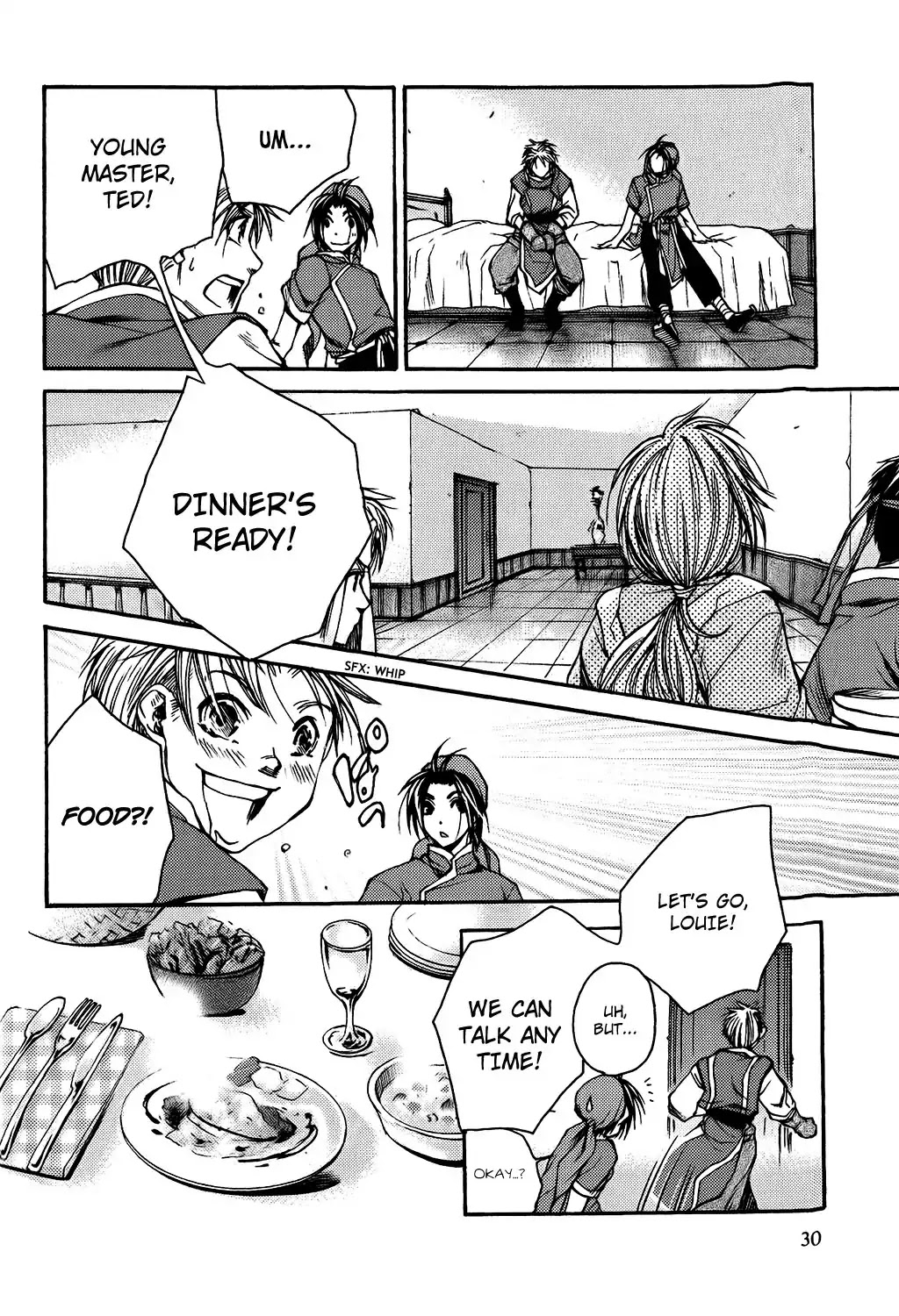 Gensou Suikoden: Uke Tsugareshi Monshou Chapter 1.2 page 5 - Vol.1 Chapter 2