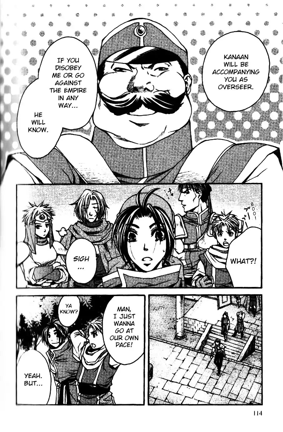 Gensou Suikoden: Uke Tsugareshi Monshou Chapter 1.5 page 10 - Vol.1 Chapter 5