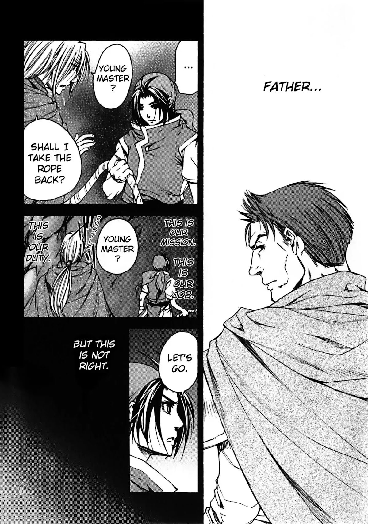 Gensou Suikoden: Uke Tsugareshi Monshou Chapter 2.1 page 23 - Vol.2 Chapter 1