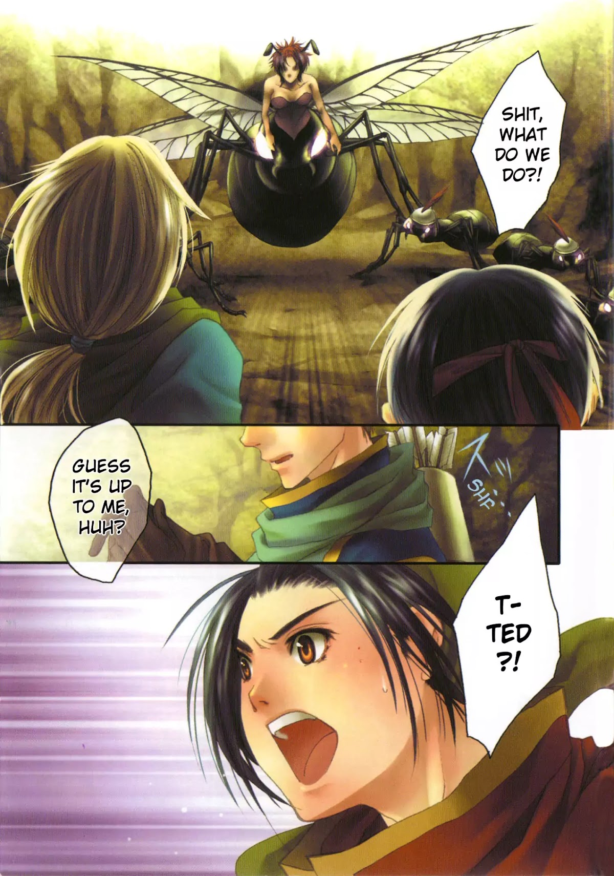 Gensou Suikoden: Uke Tsugareshi Monshou Chapter 2.1 page 4 - Vol.2 Chapter 1