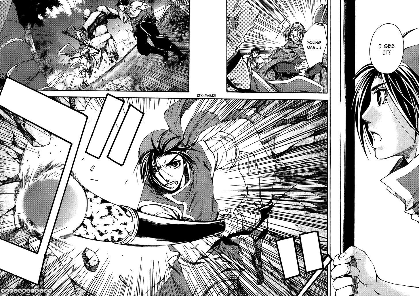 Gensou Suikoden - Uketsugareshi Monshiyou Chapter 3 page 33 - Chapter 3