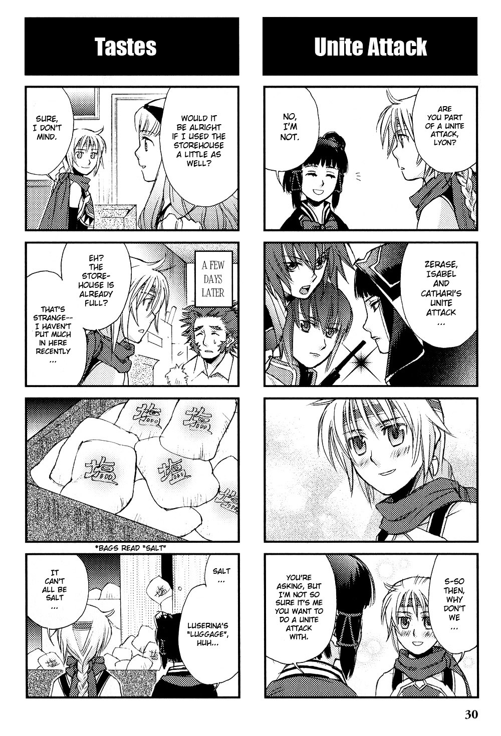Gensou Suikoden V: 4-Koma Manga Chapter 4 page 2 - Chapter 4 : Illusion of the Day, by Kuroi M