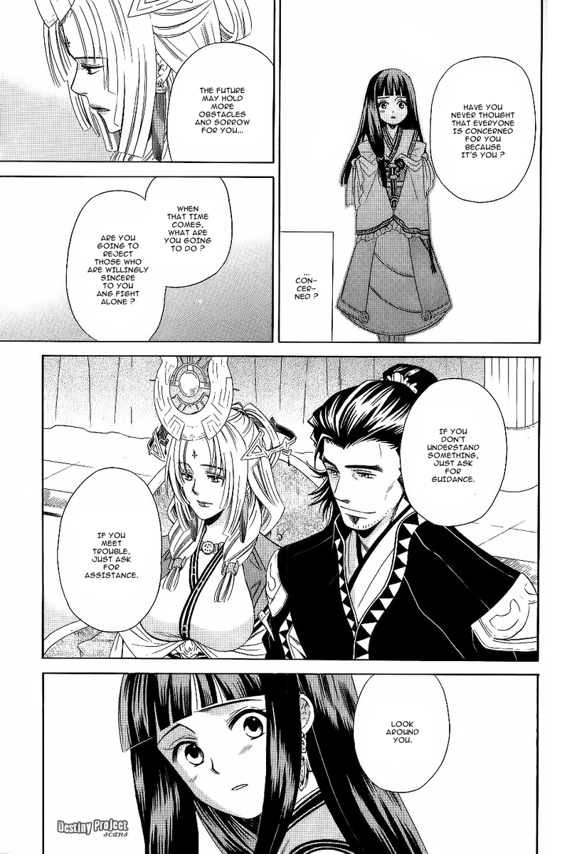 Gensou Suikoden V: Reimei no Shiro Chapter 11 page 32 - Chapter 11