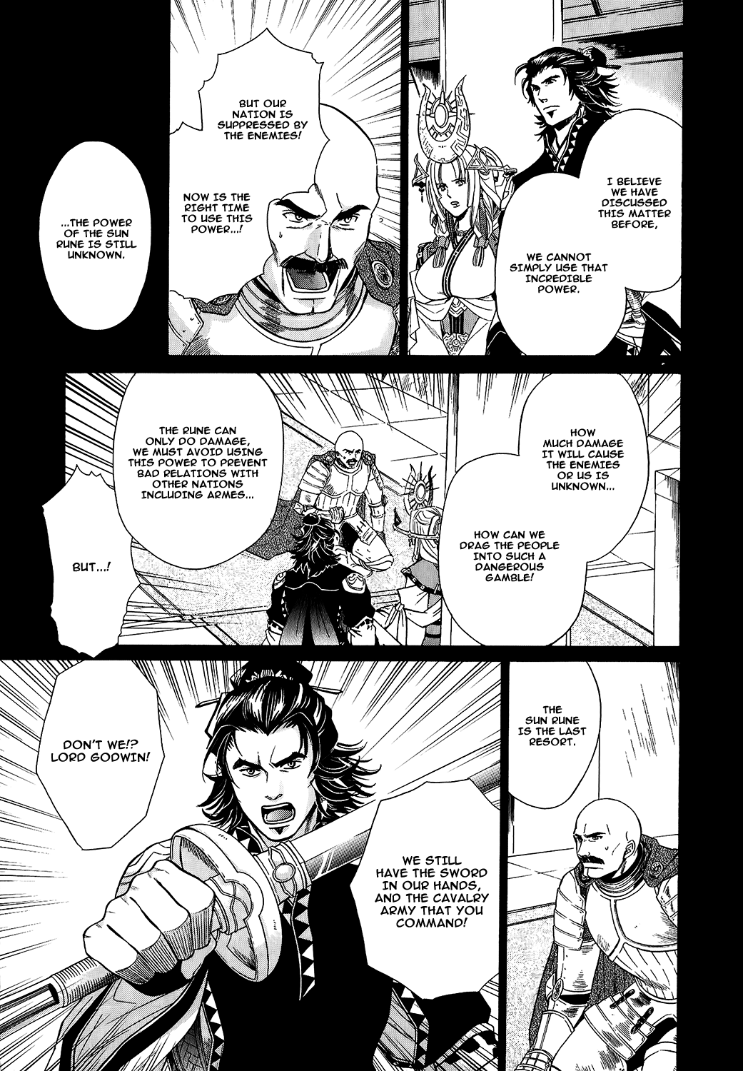 Gensou Suikoden V: Reimei no Shiro Chapter 17 page 24 - Chapter 17
