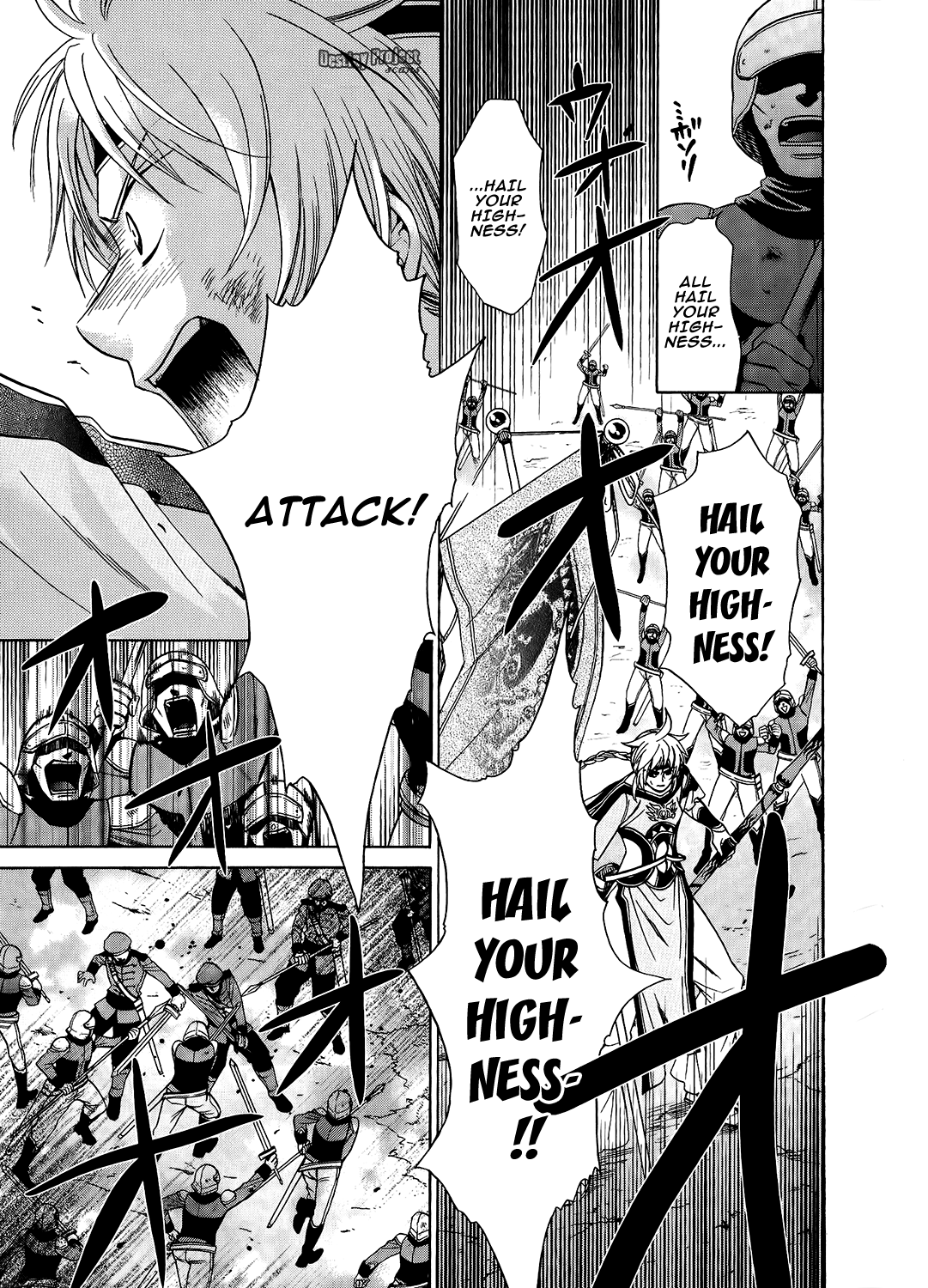 Gensou Suikoden V: Reimei no Shiro Chapter 19 page 33 - Chapter 19: [END]
