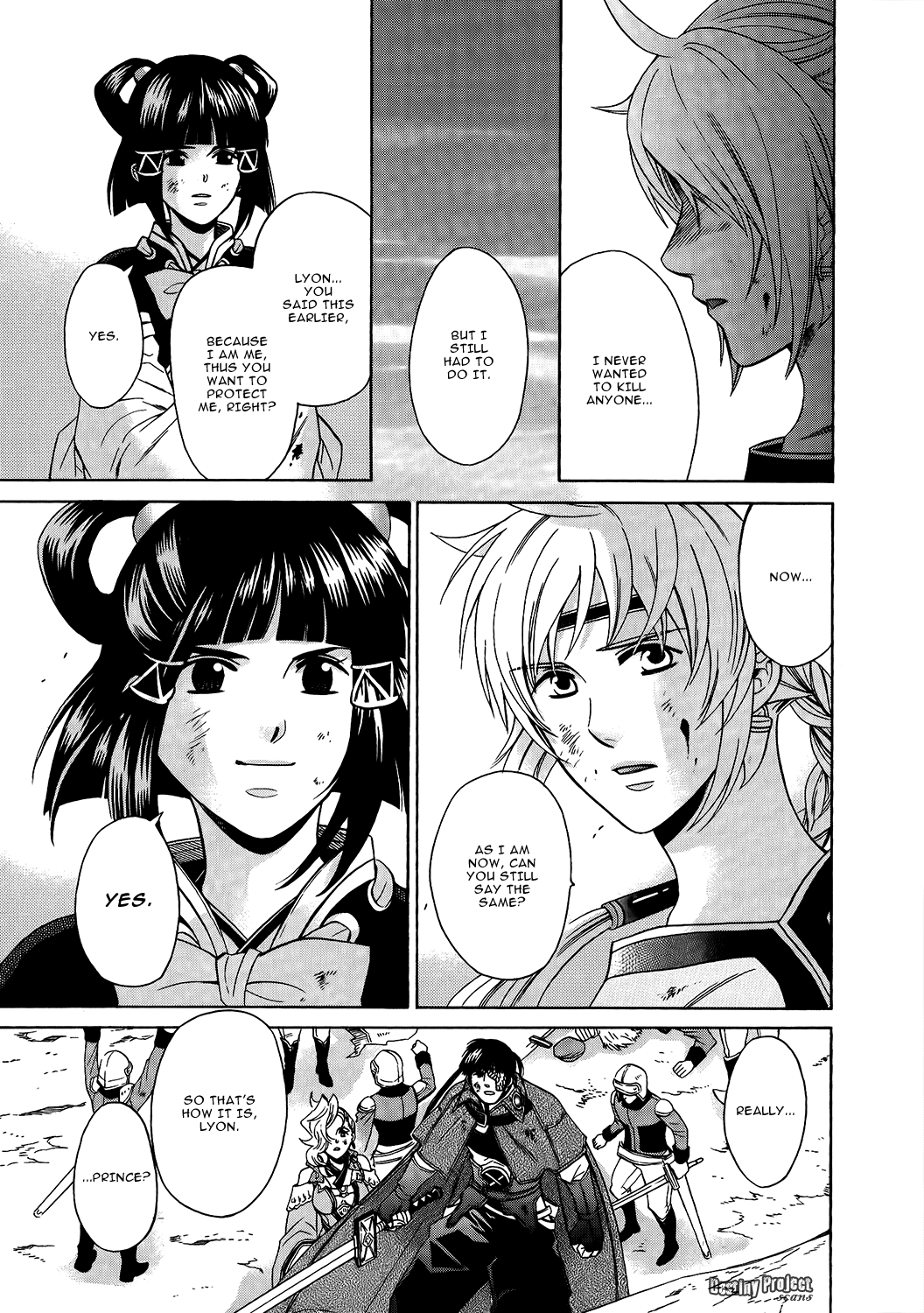 Gensou Suikoden V: Reimei no Shiro Chapter 19 page 37 - Chapter 19: [END]