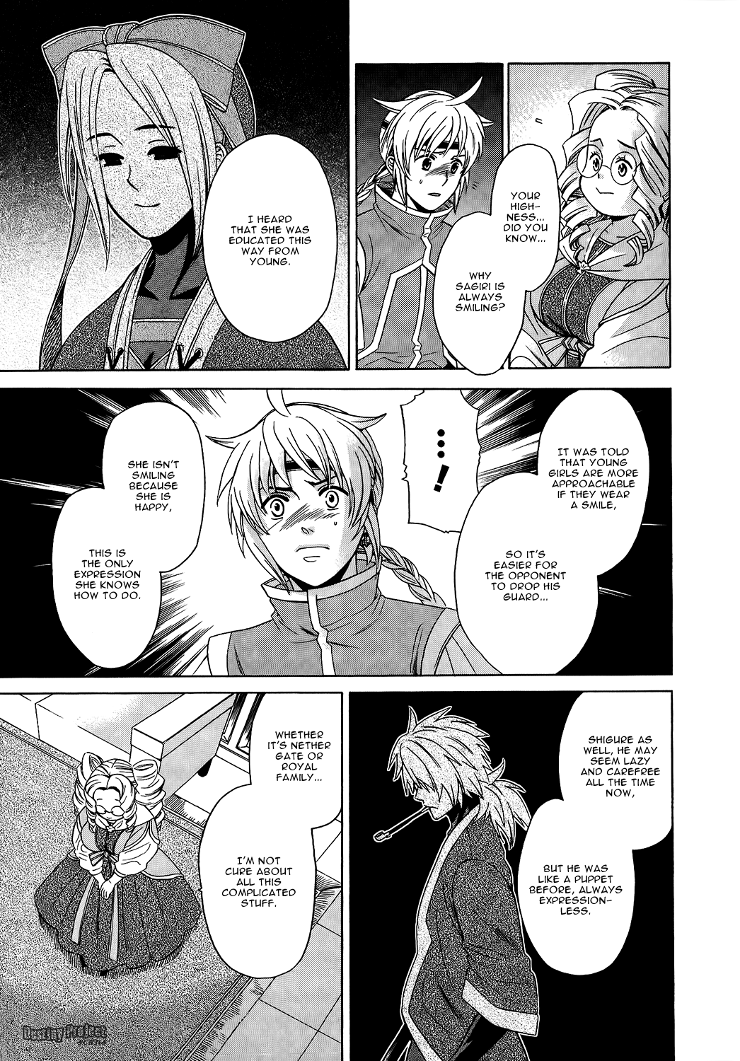 Gensou Suikoden V: Reimei no Shiro Chapter 19 page 5 - Chapter 19: [END]