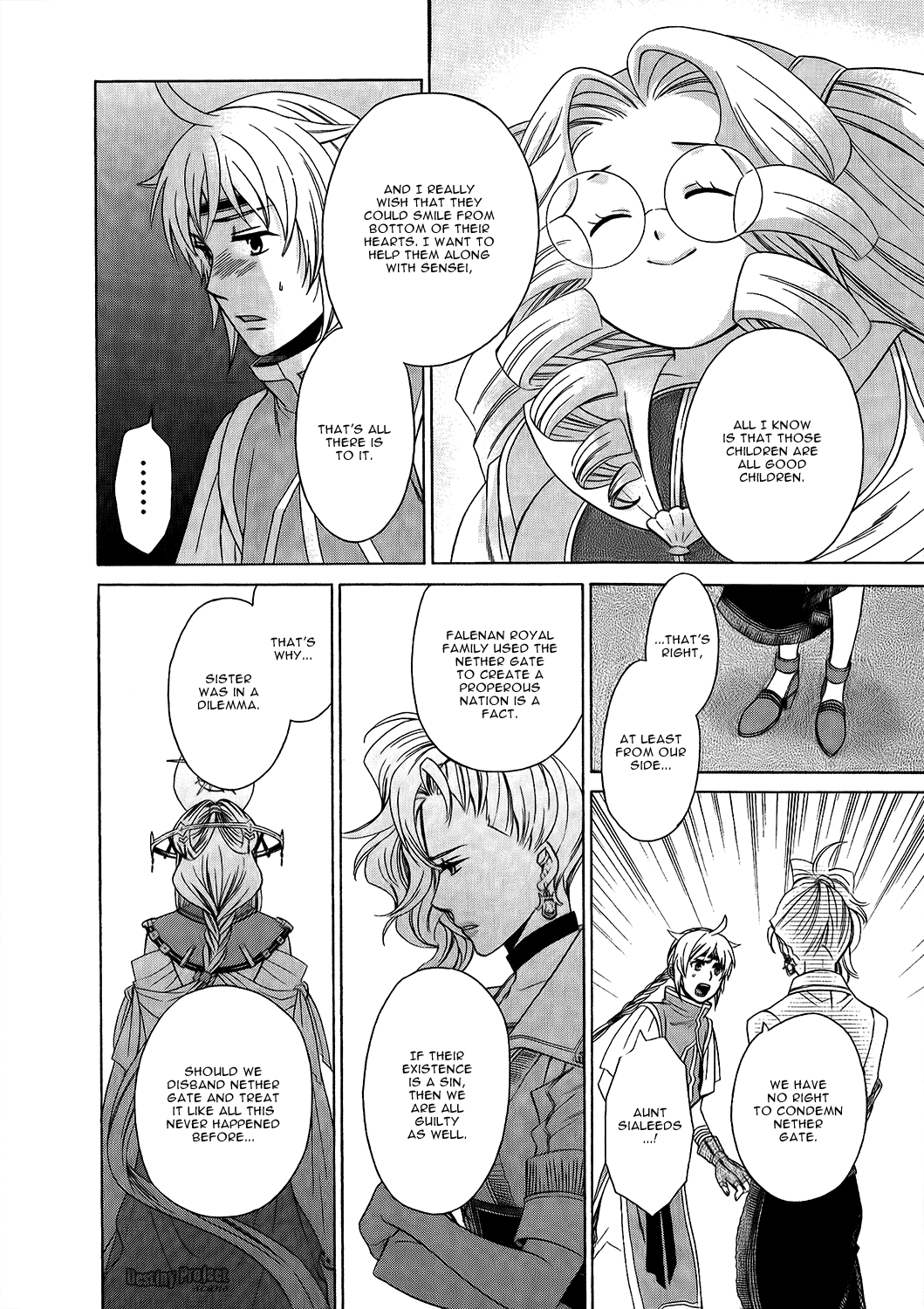 Gensou Suikoden V: Reimei no Shiro Chapter 19 page 6 - Chapter 19: [END]