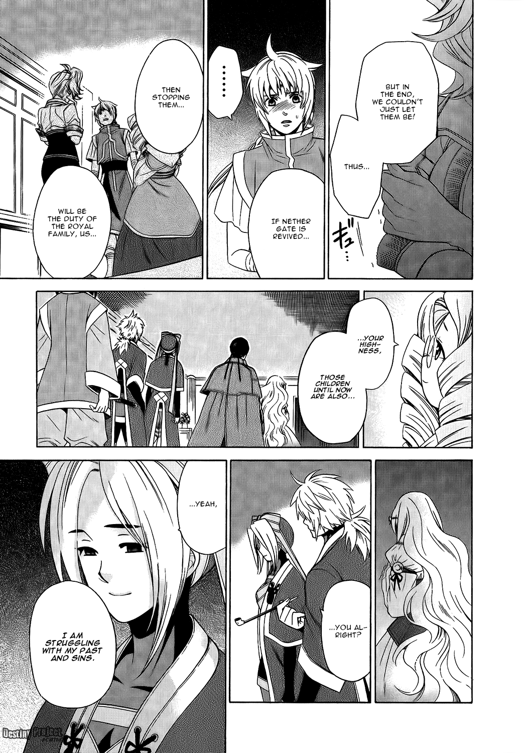 Gensou Suikoden V: Reimei no Shiro Chapter 19 page 7 - Chapter 19: [END]
