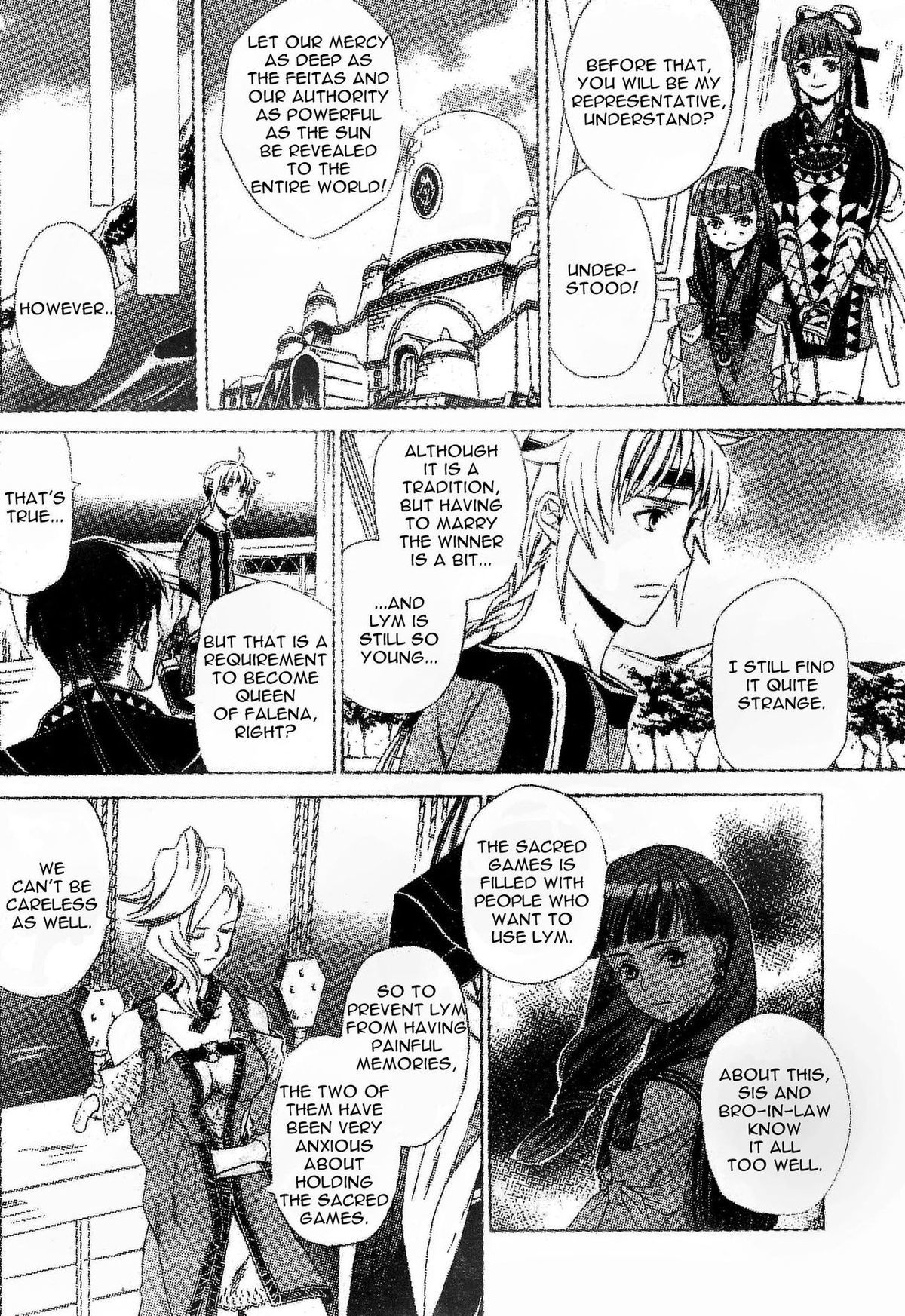 Gensou Suikoden V: Reimei no Shiro Chapter 5 page 4 - Chapter 5