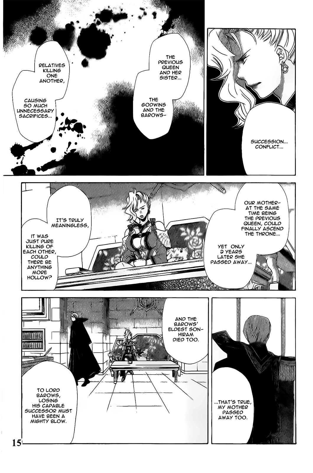 Gensou Suikoden V: Reimei no Shiro Chapter 6 page 15 - Chapter 6
