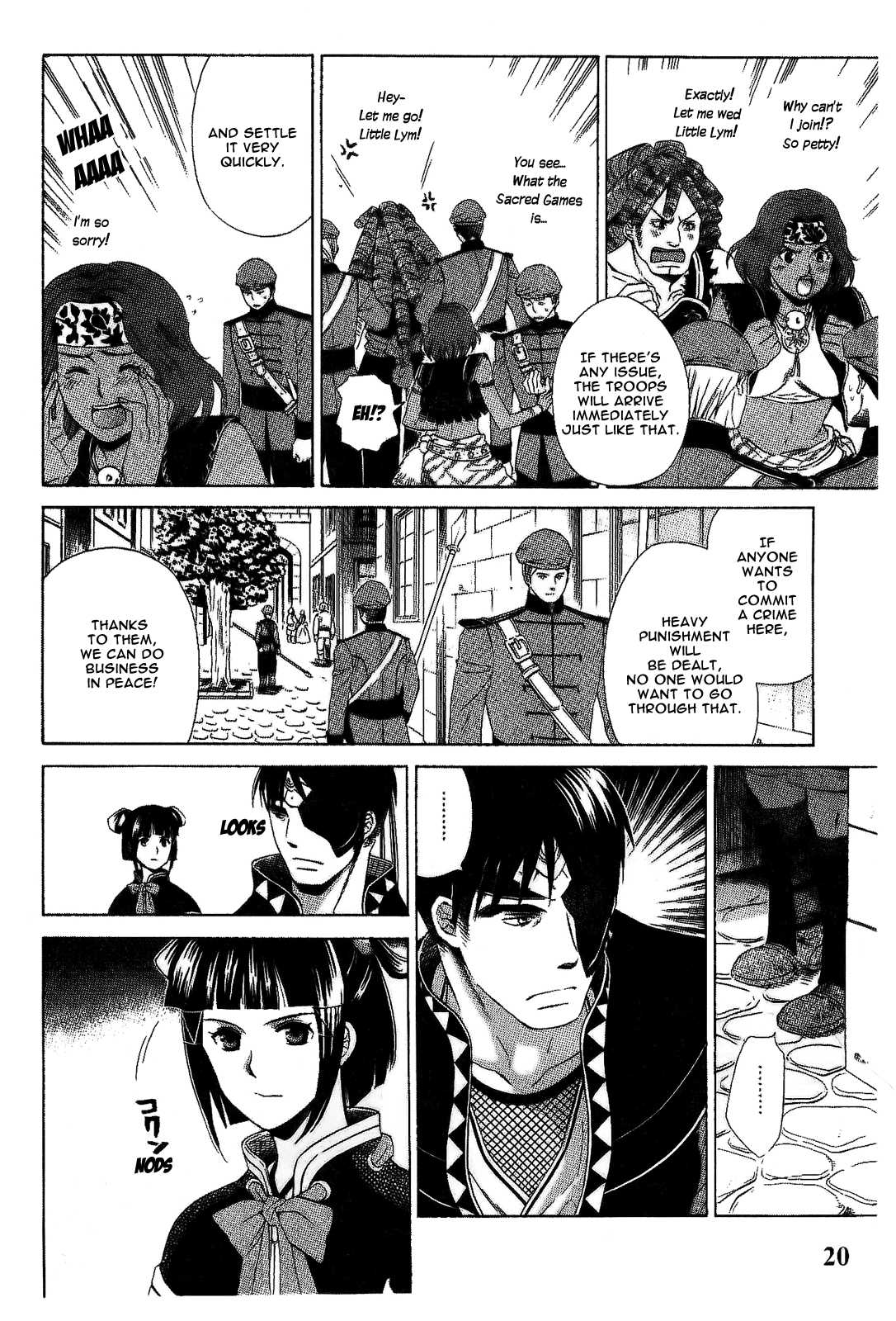 Gensou Suikoden V: Reimei no Shiro Chapter 6 page 20 - Chapter 6