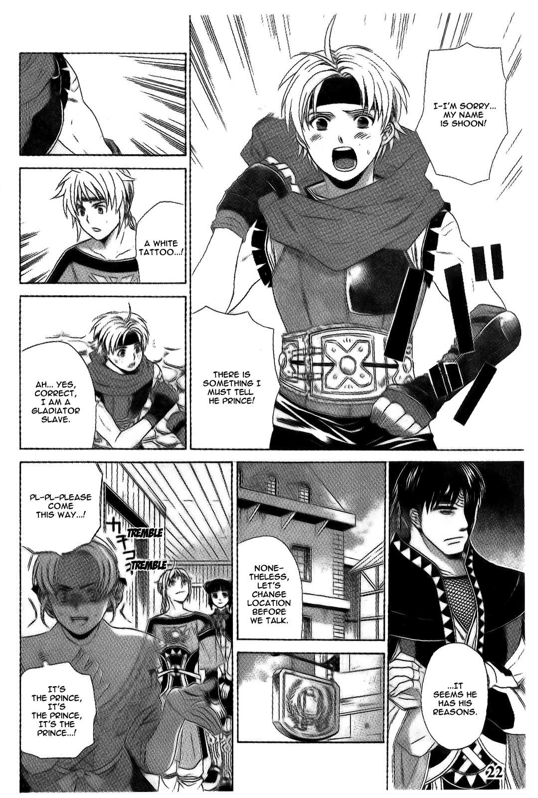 Gensou Suikoden V: Reimei no Shiro Chapter 6 page 22 - Chapter 6