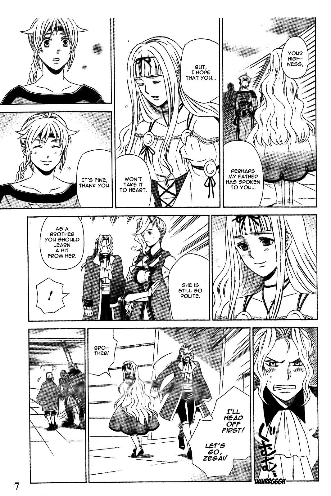 Gensou Suikoden V: Reimei no Shiro Chapter 6 page 7 - Chapter 6