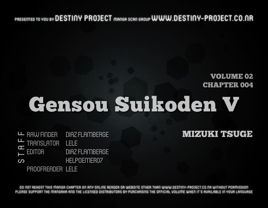 Gensou Suikoden V: Reimei no Shiro Chapter 9 page 34 - Chapter 9