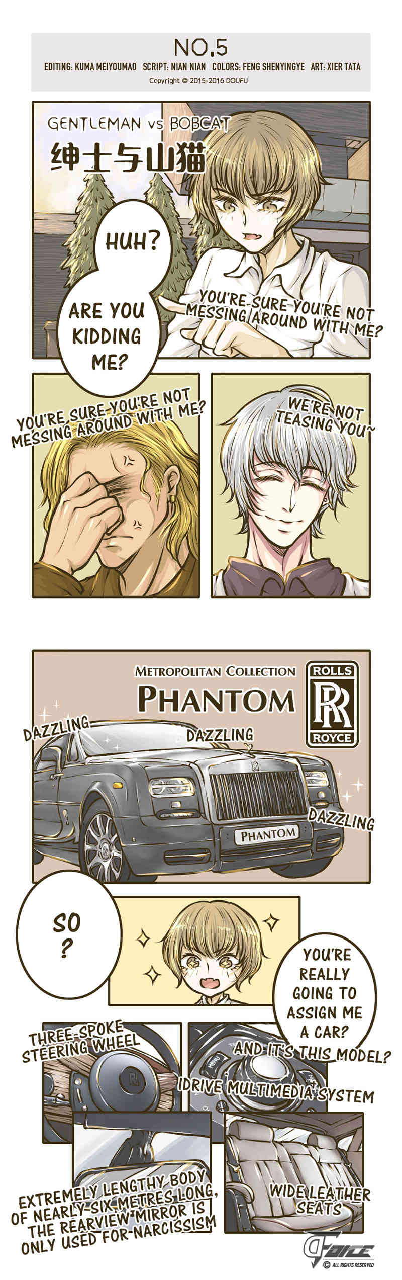 Gentleman VS Bobcat Chapter 5 page 1 - Chapter 5