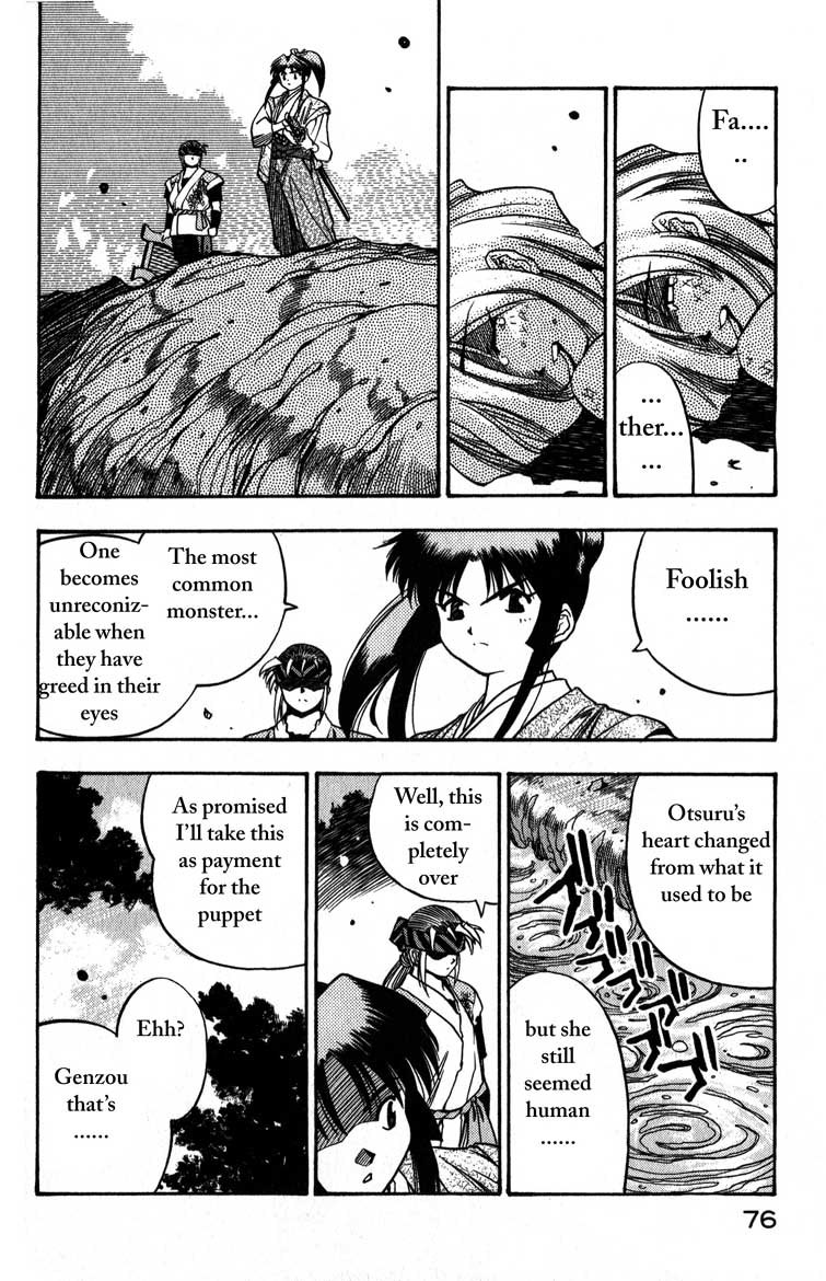 Genzo Hitogata Kiwa Chapter 1.2 page 36 - Vol.1 Chapter 2: Puppet Master, the Demon's Karma