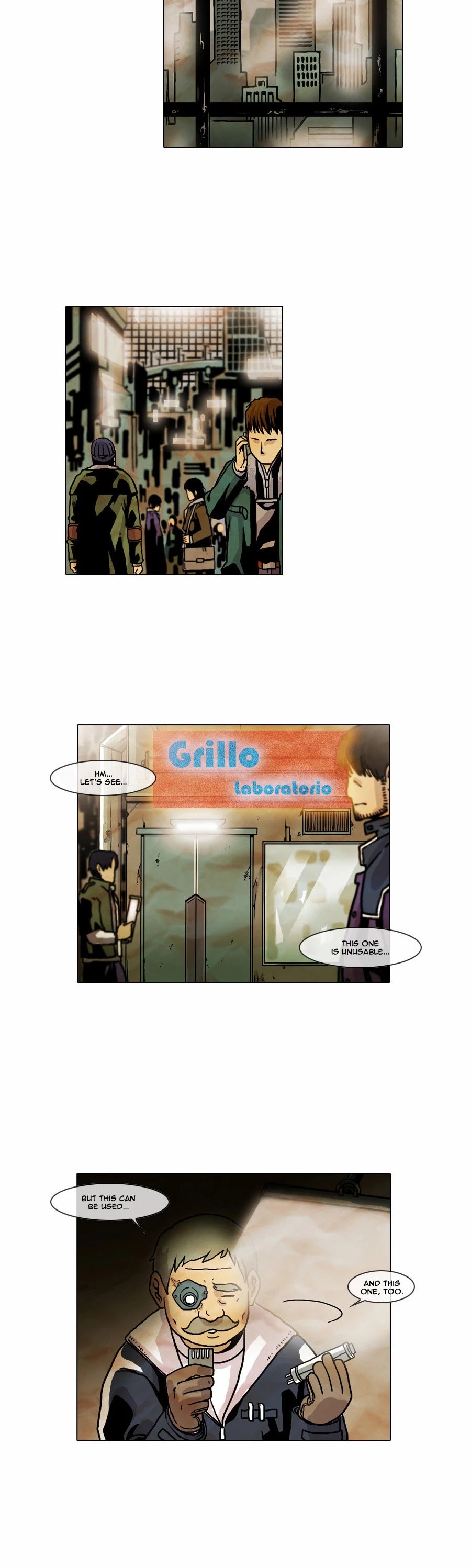 Gepetto Chapter 1.1 page 12 - Volume 1 Chapter 1: Contact (1)