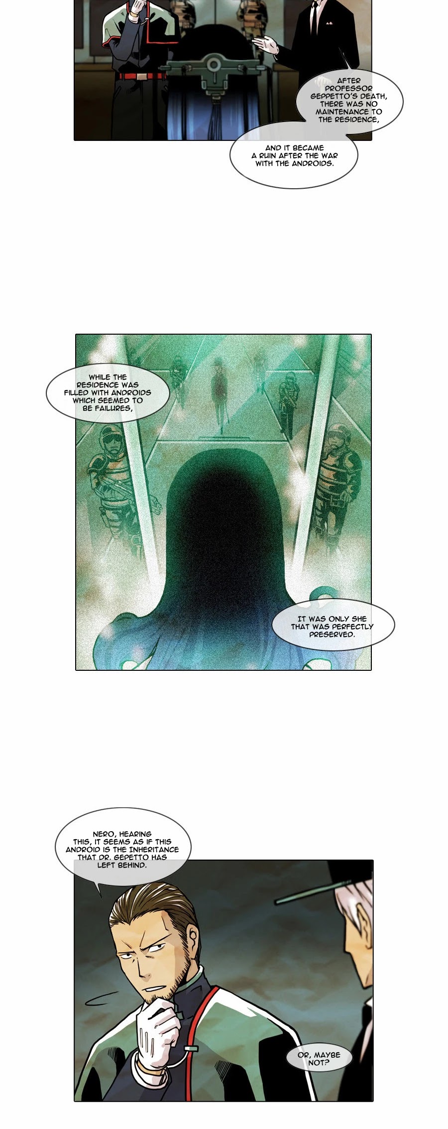 Gepetto Chapter 1.1 page 4 - Volume 1 Chapter 1: Contact (1)